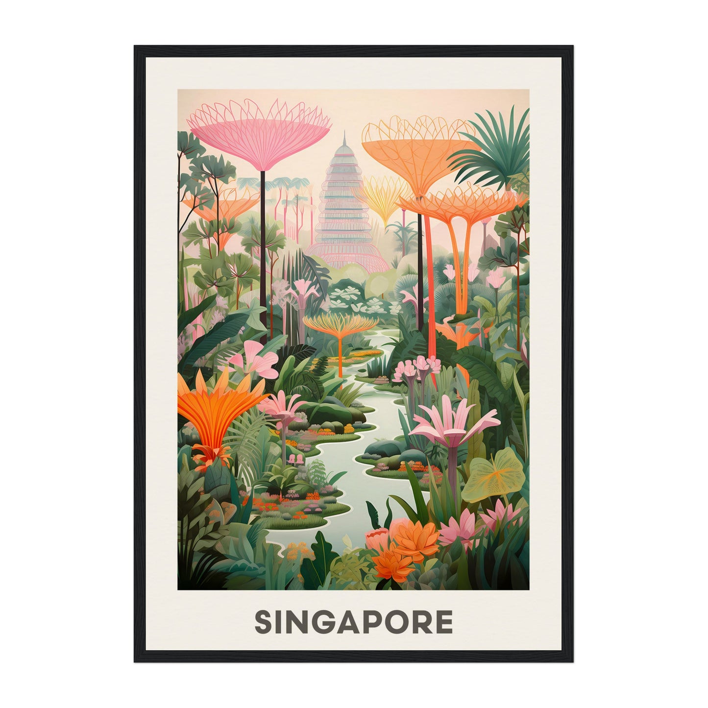 Singapore, Asia Wall Art - Uncharted Borders