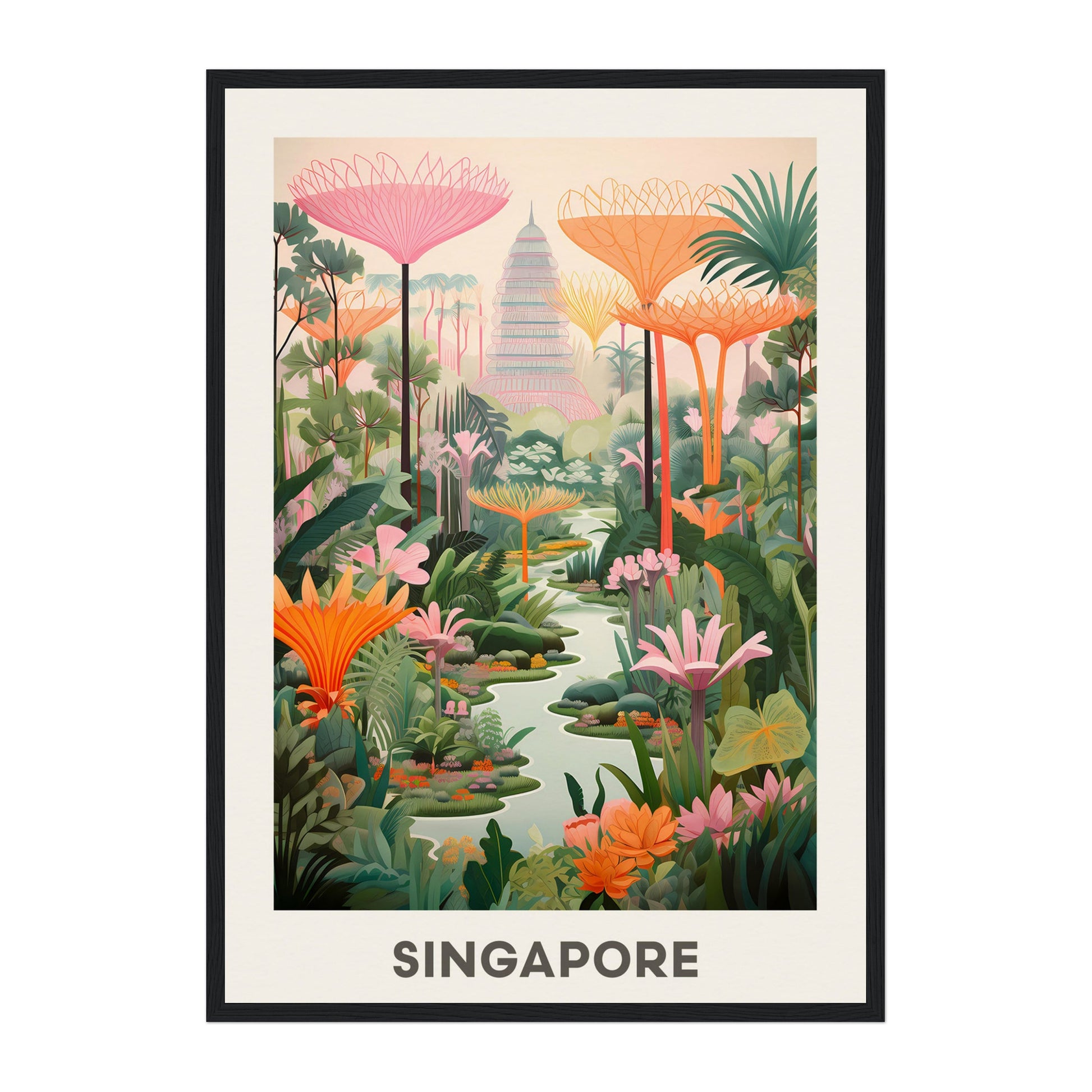 Singapore, Asia Wall Art - Uncharted Borders