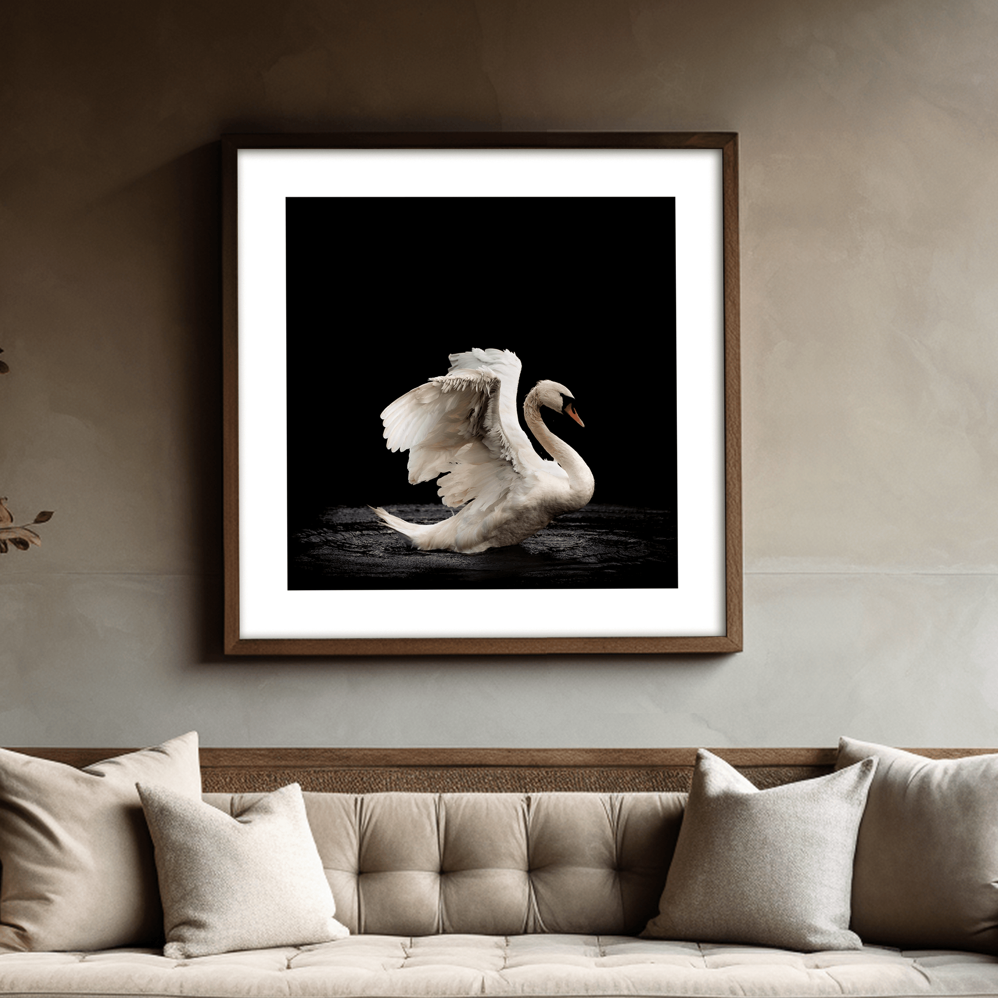 Swan, Scotland Wall Art - Uncharted Borders