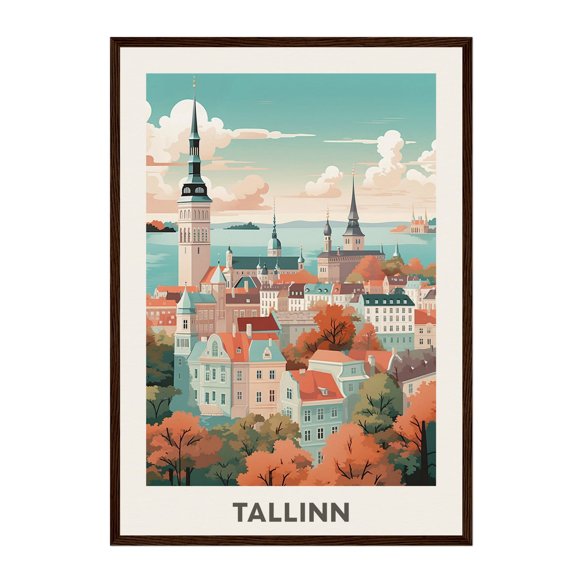 Tallinn, Estonia Wall Art - Uncharted Borders