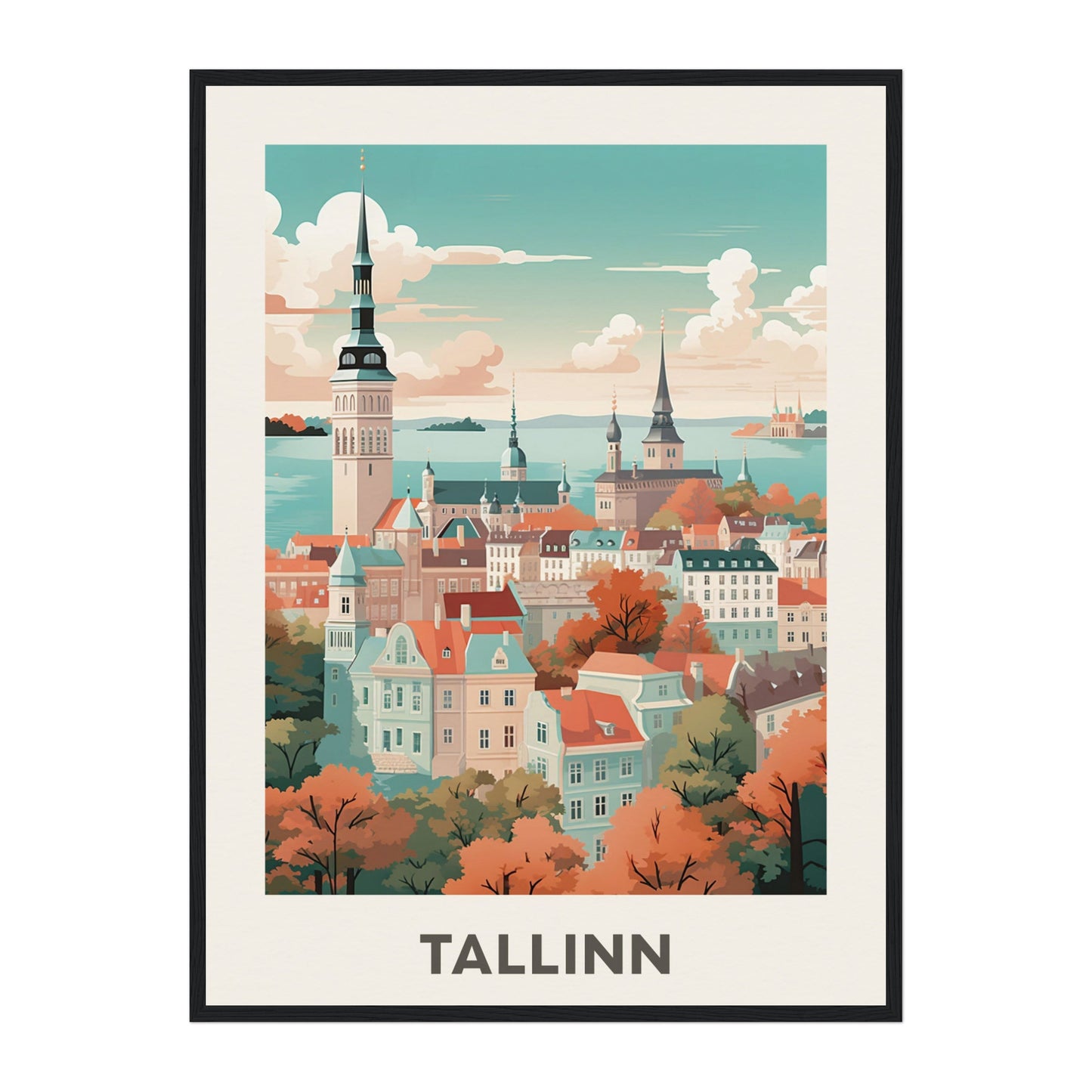 Tallinn, Estonia Wall Art - Uncharted Borders