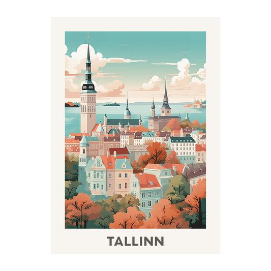 Tallinn, Estonia Wall Art - Uncharted Borders