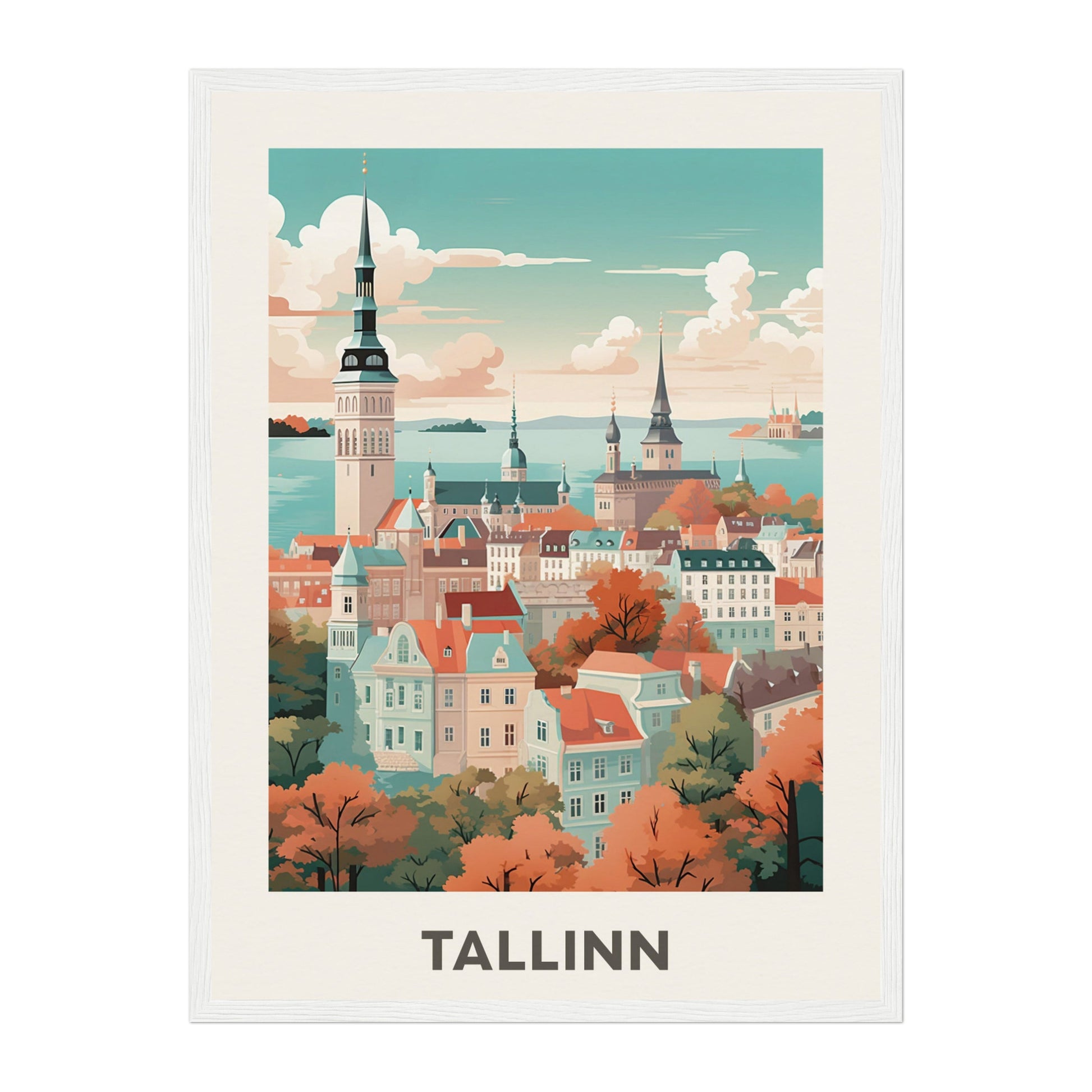 Tallinn, Estonia Wall Art - Uncharted Borders