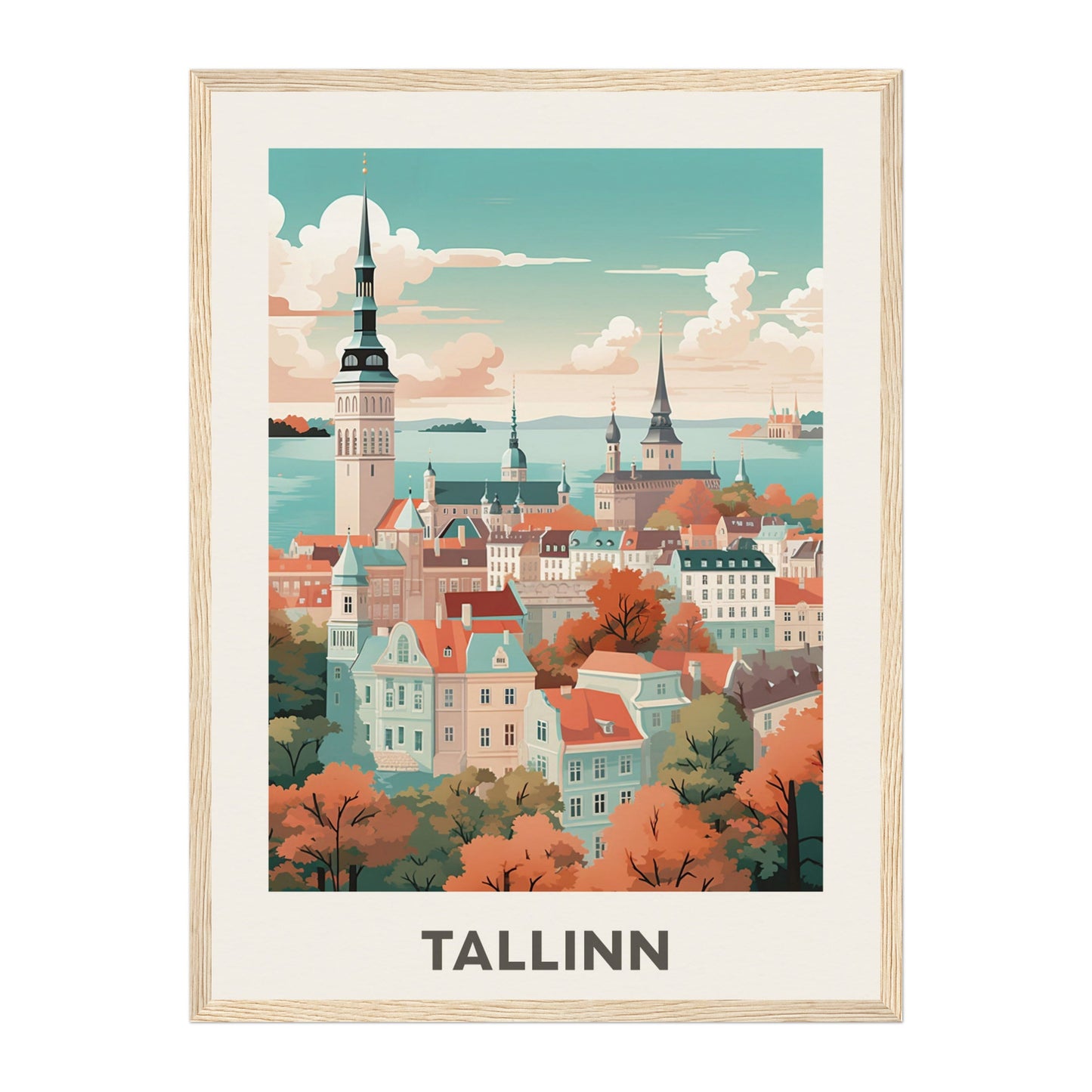 Tallinn, Estonia Wall Art - Uncharted Borders