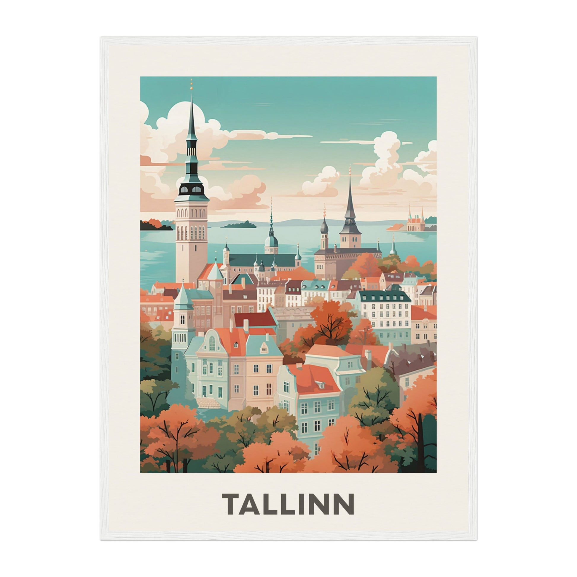 Tallinn, Estonia Wall Art - Uncharted Borders