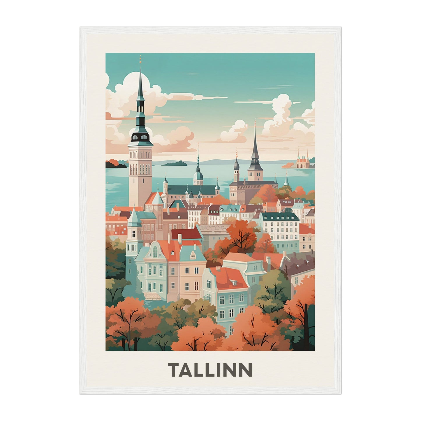 Tallinn, Estonia Wall Art - Uncharted Borders