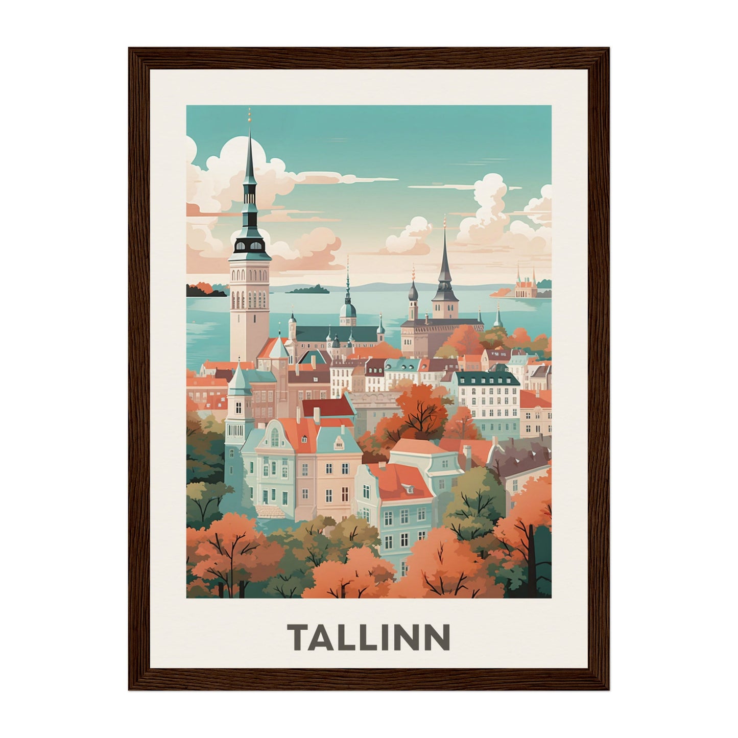 Tallinn, Estonia Wall Art - Uncharted Borders