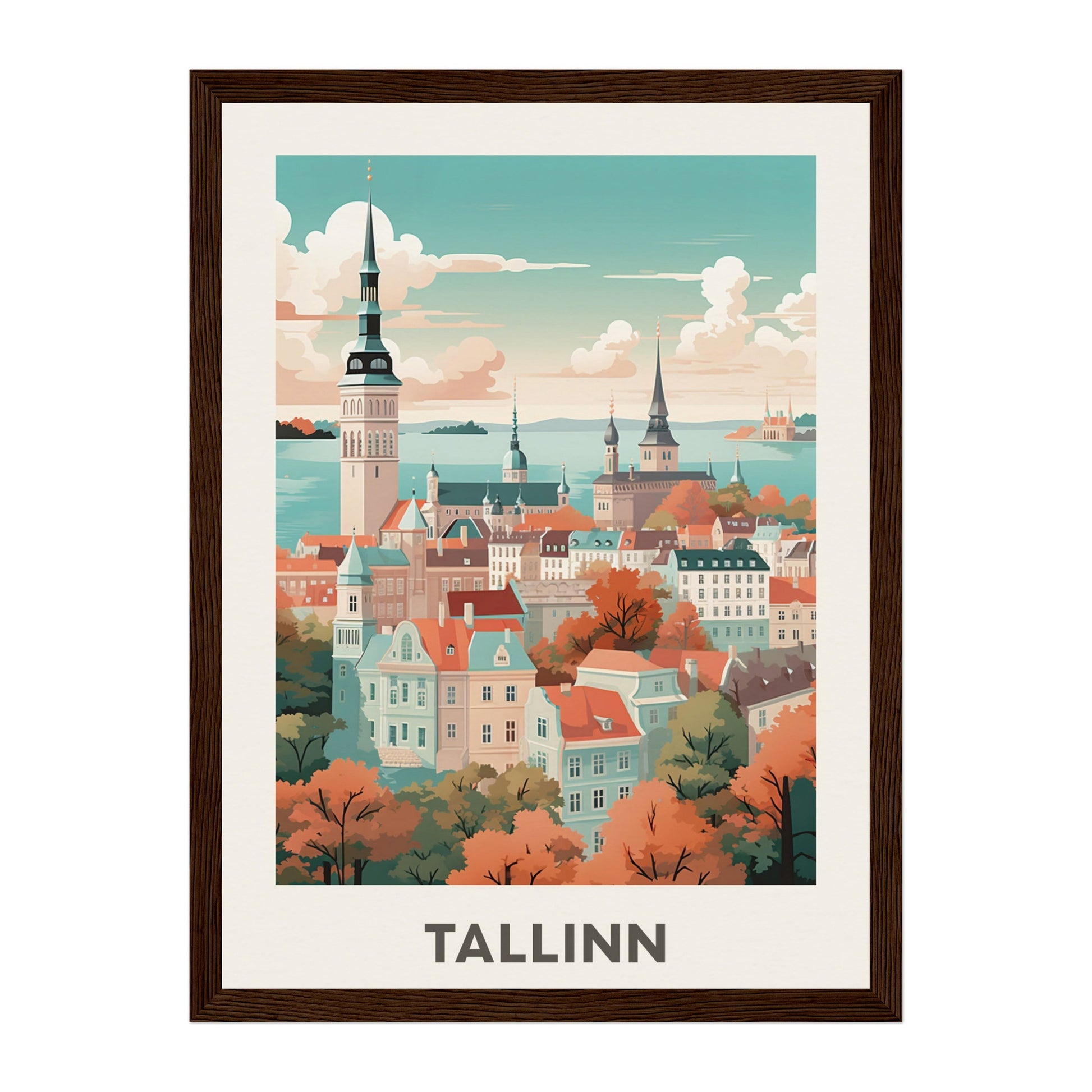 Tallinn, Estonia Wall Art - Uncharted Borders