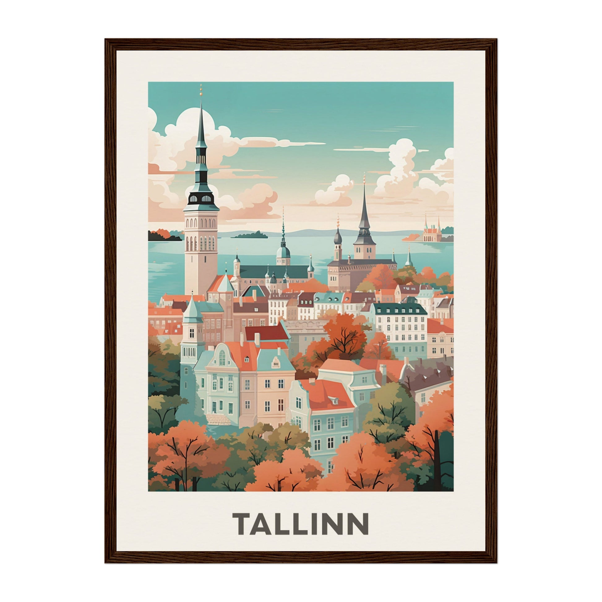 Tallinn, Estonia Wall Art - Uncharted Borders