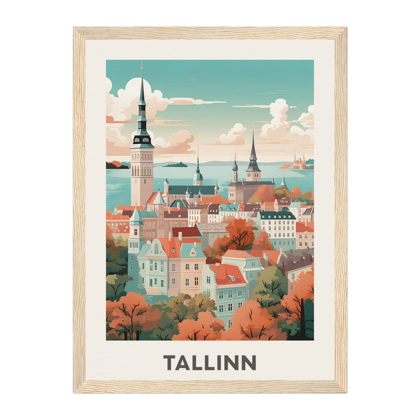 Tallinn, Estonia Wall Art - Uncharted Borders