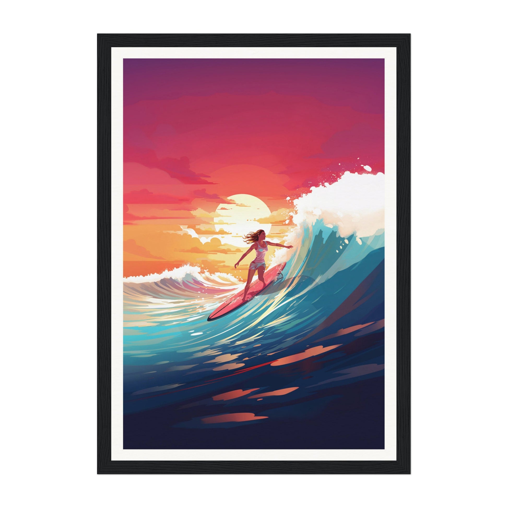 Teahupo'o, Tahiti Wall Art - Uncharted Borders