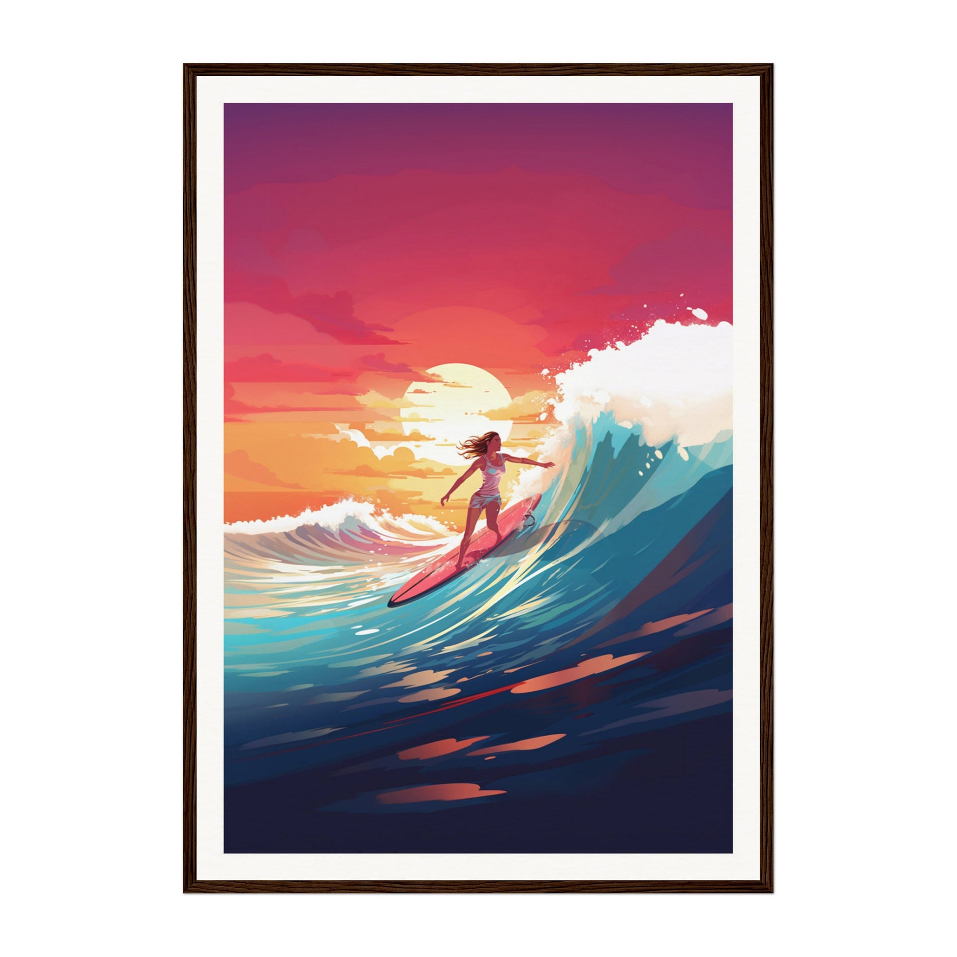 Teahupo'o, Tahiti Wall Art - Uncharted Borders