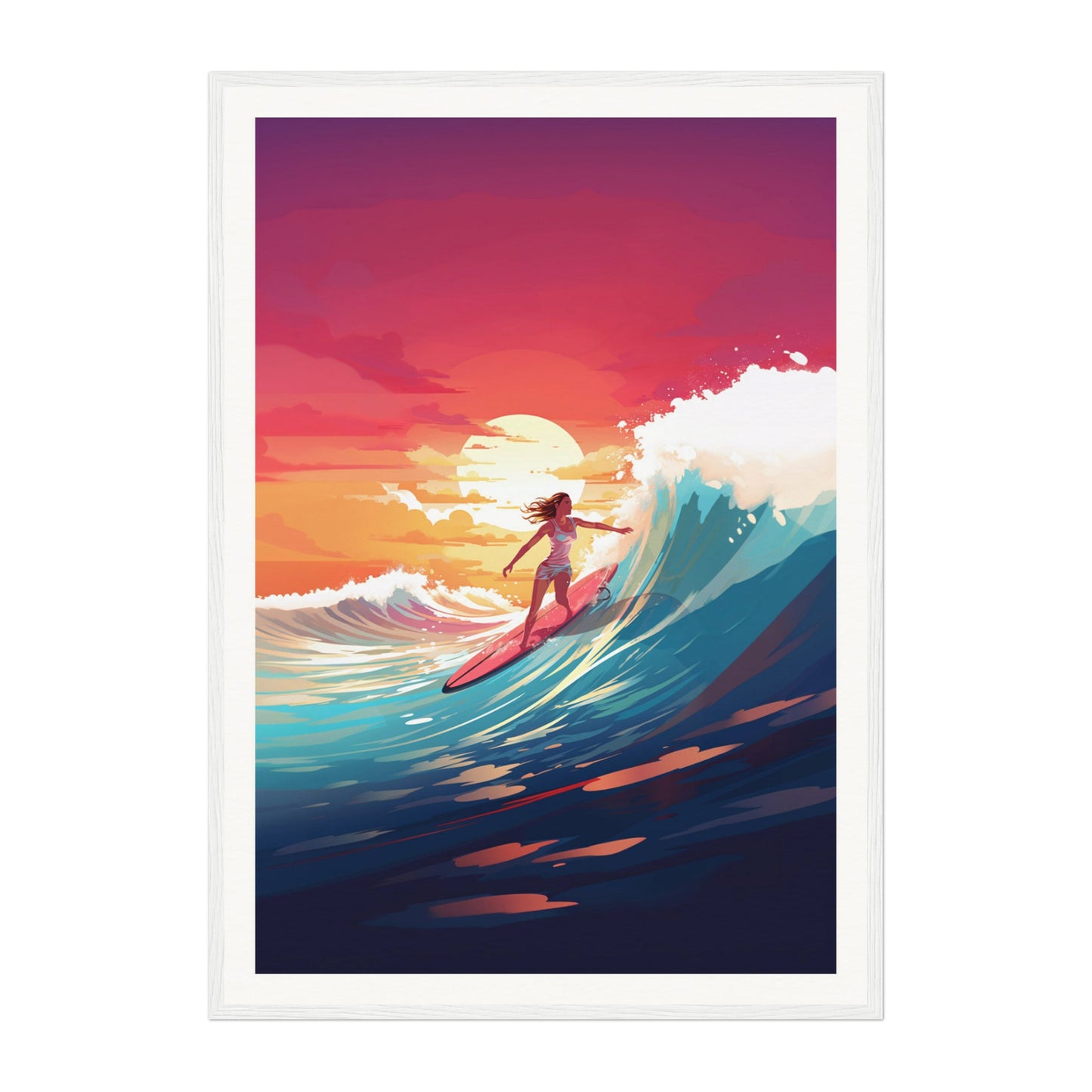 Teahupo'o, Tahiti Wall Art - Uncharted Borders