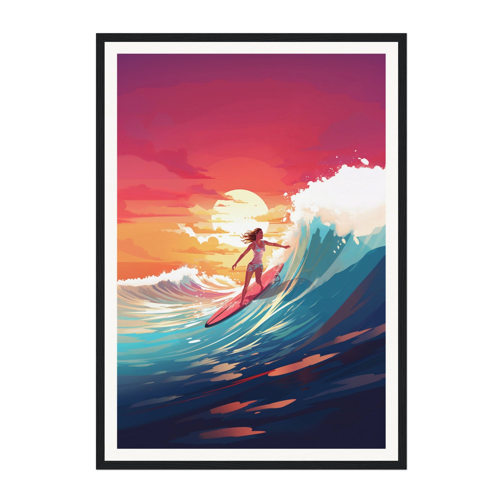 Teahupo'o, Tahiti Wall Art - Uncharted Borders