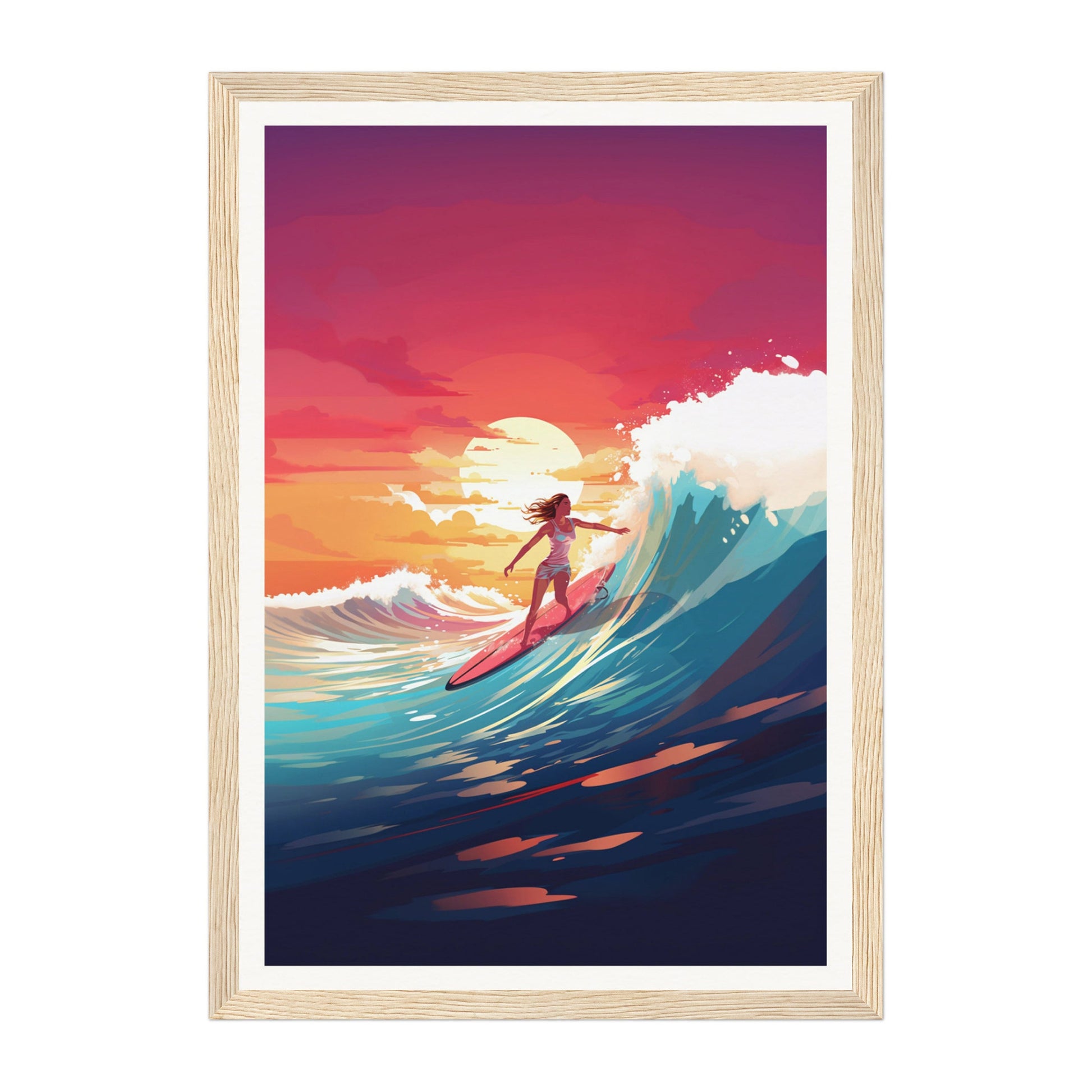 Teahupo'o, Tahiti Wall Art - Uncharted Borders