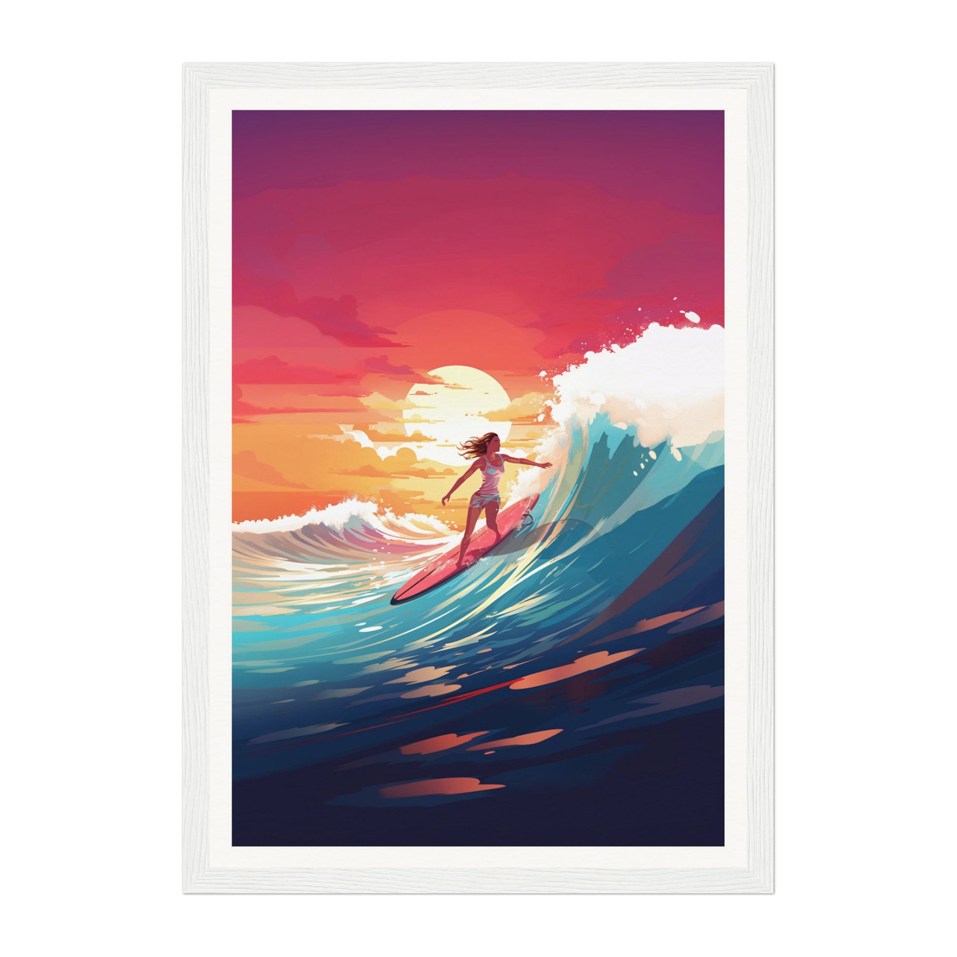 Teahupo'o, Tahiti Wall Art - Uncharted Borders