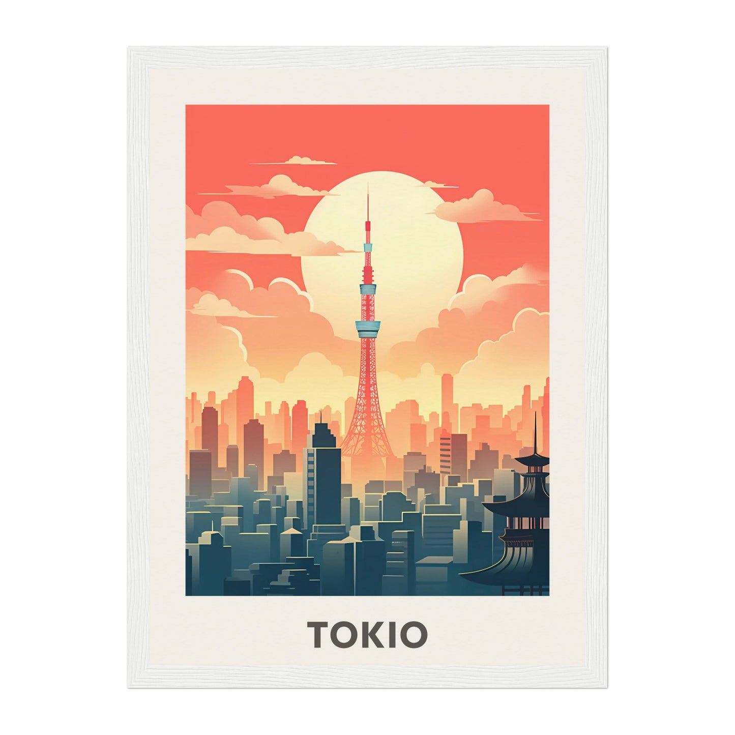 Tokio, Japan Wall Art - Uncharted Borders