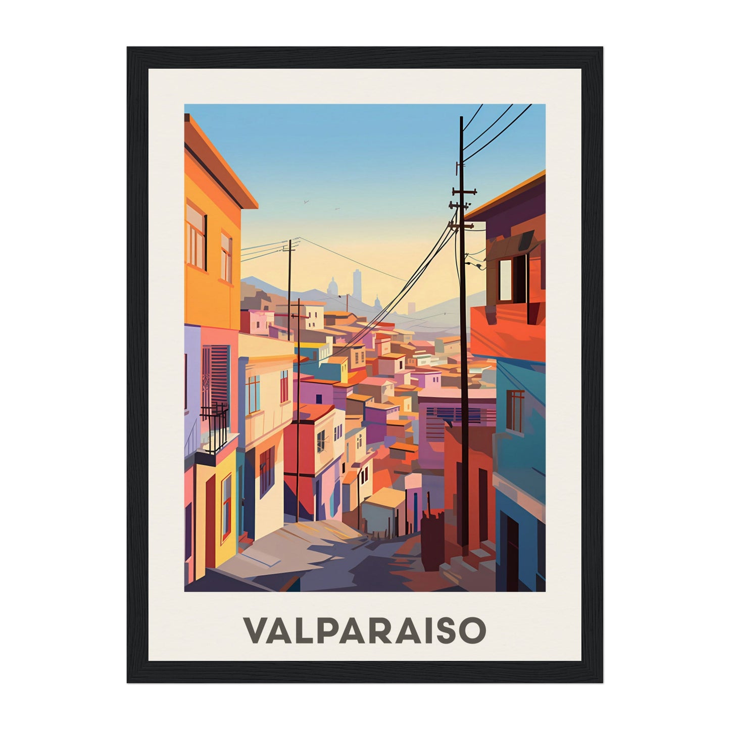 Valparaiso, Chile Wall Art - Uncharted Borders