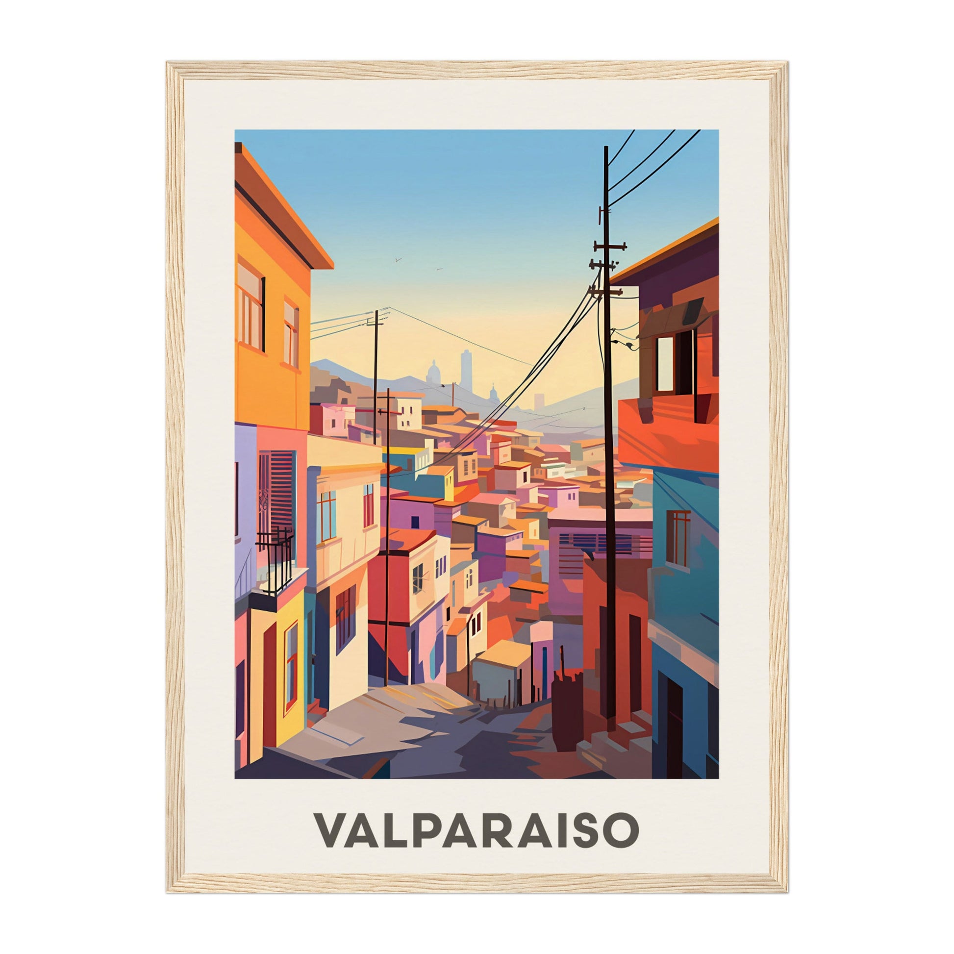 Valparaiso, Chile Wall Art - Uncharted Borders