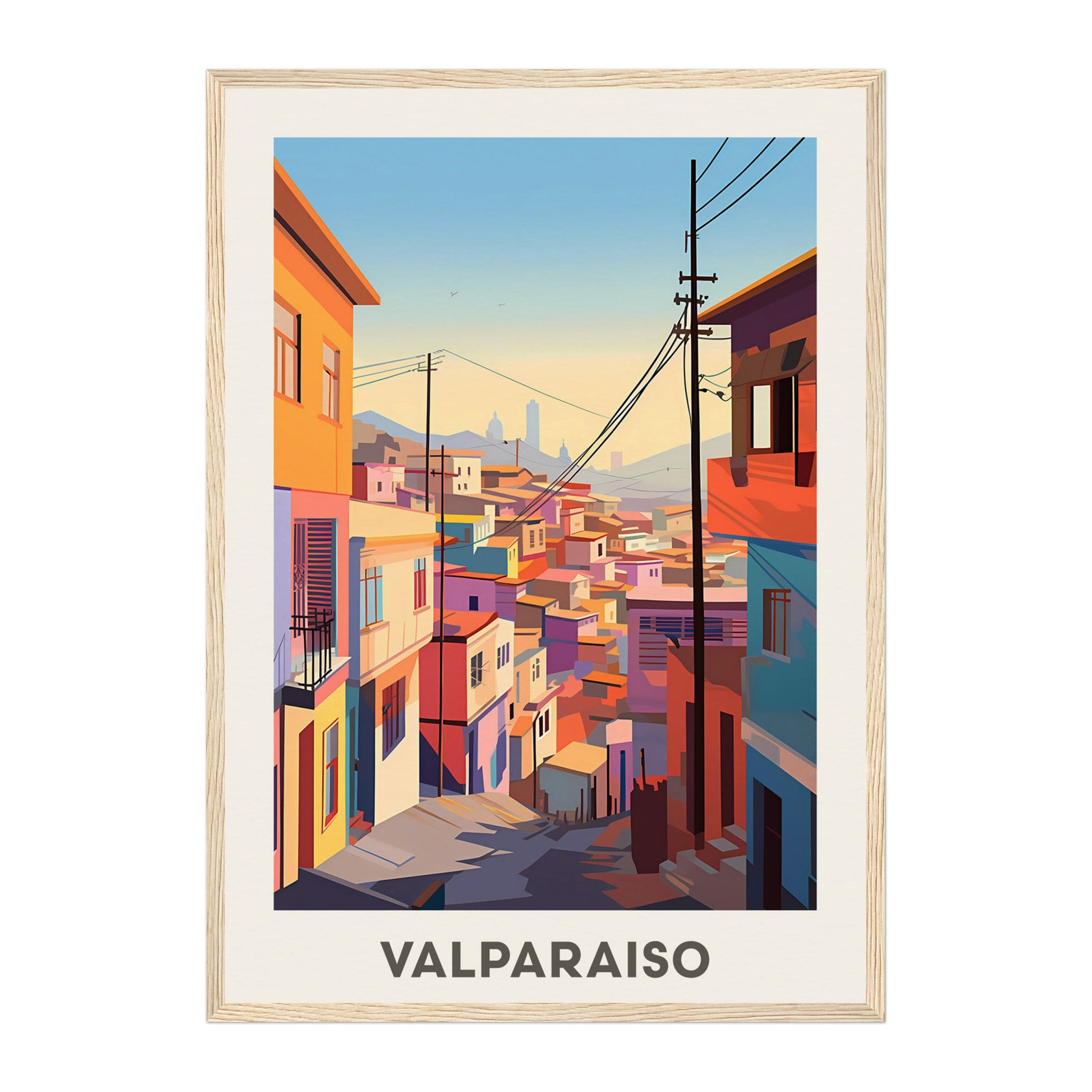 Valparaiso, Chile Wall Art - Uncharted Borders