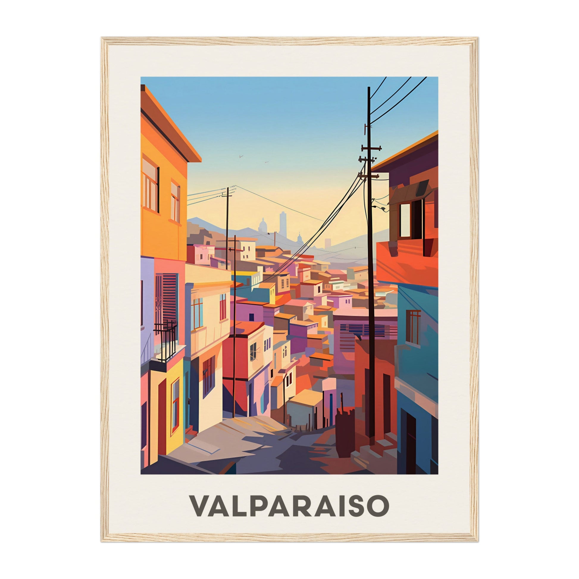 Valparaiso, Chile Wall Art - Uncharted Borders