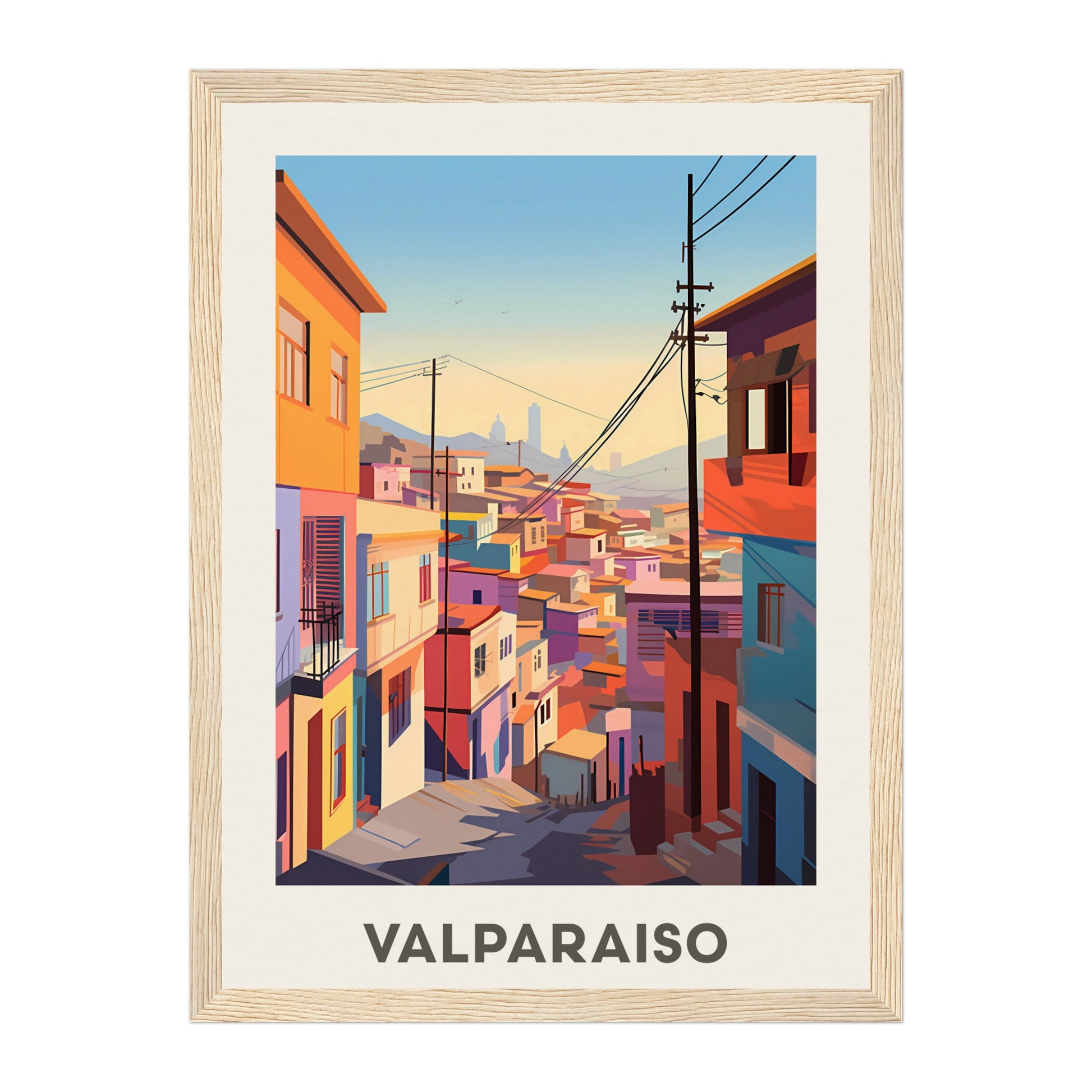 Valparaiso, Chile Wall Art - Uncharted Borders