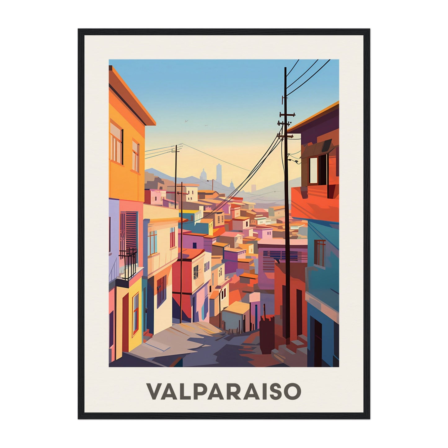 Valparaiso, Chile Wall Art - Uncharted Borders