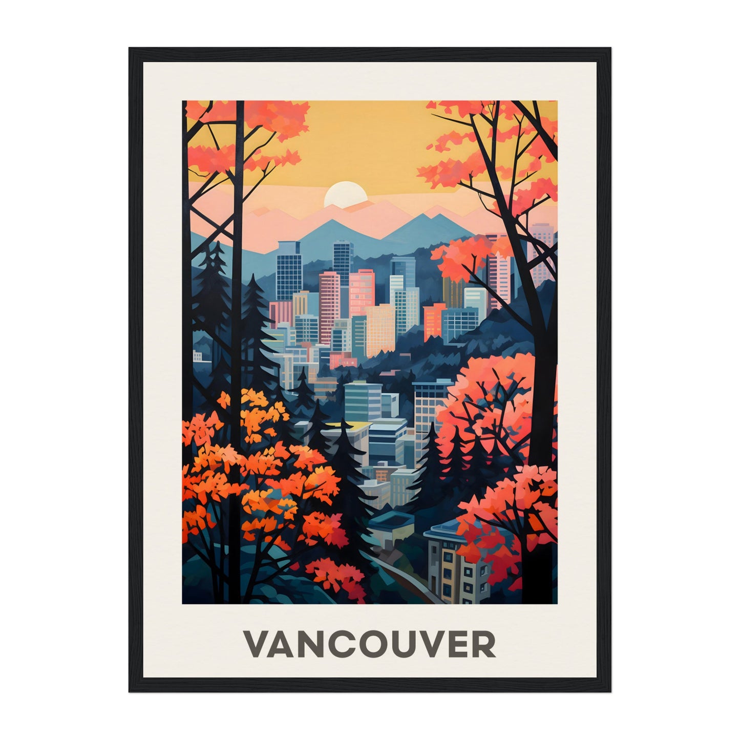 Vancouver, Canada Wall Art - Uncharted Borders