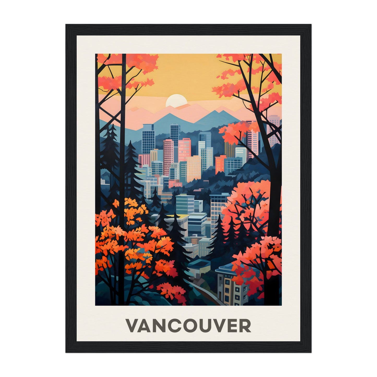 Vancouver, Canada Wall Art - Uncharted Borders