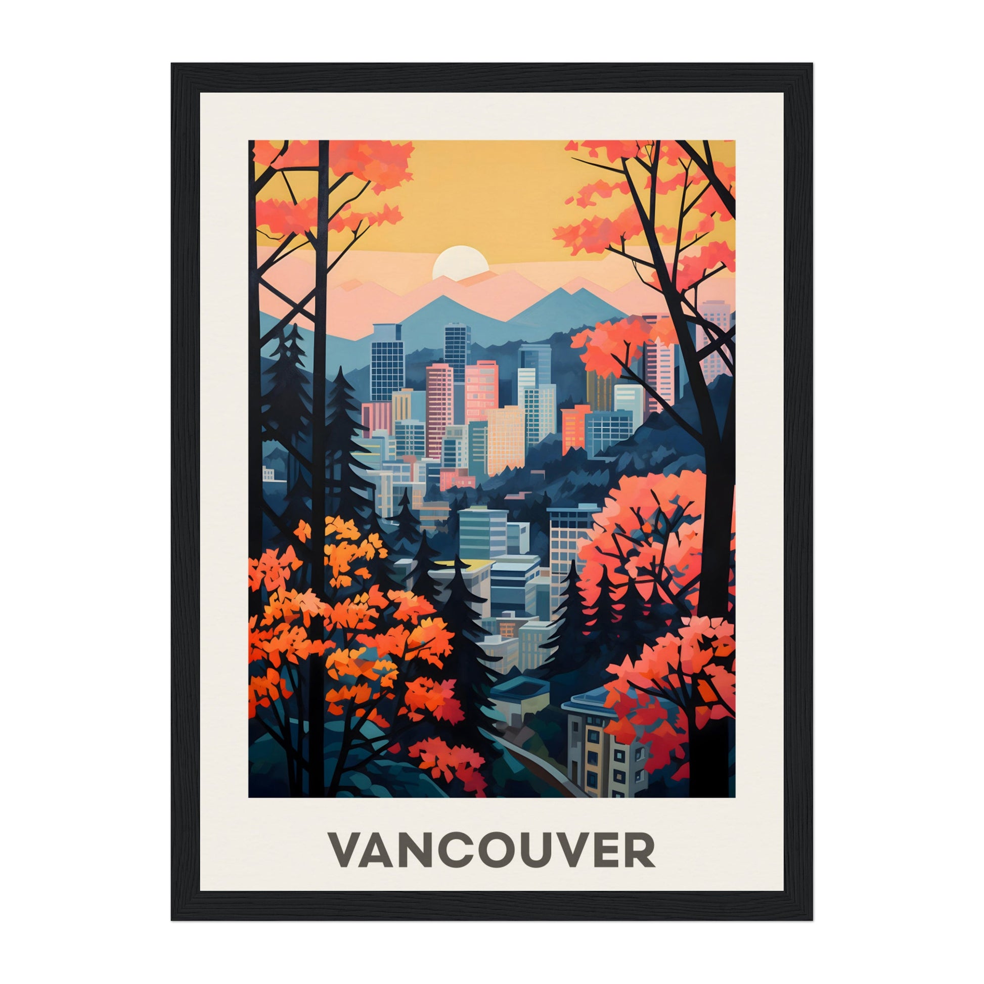 Vancouver, Canada Wall Art - Uncharted Borders