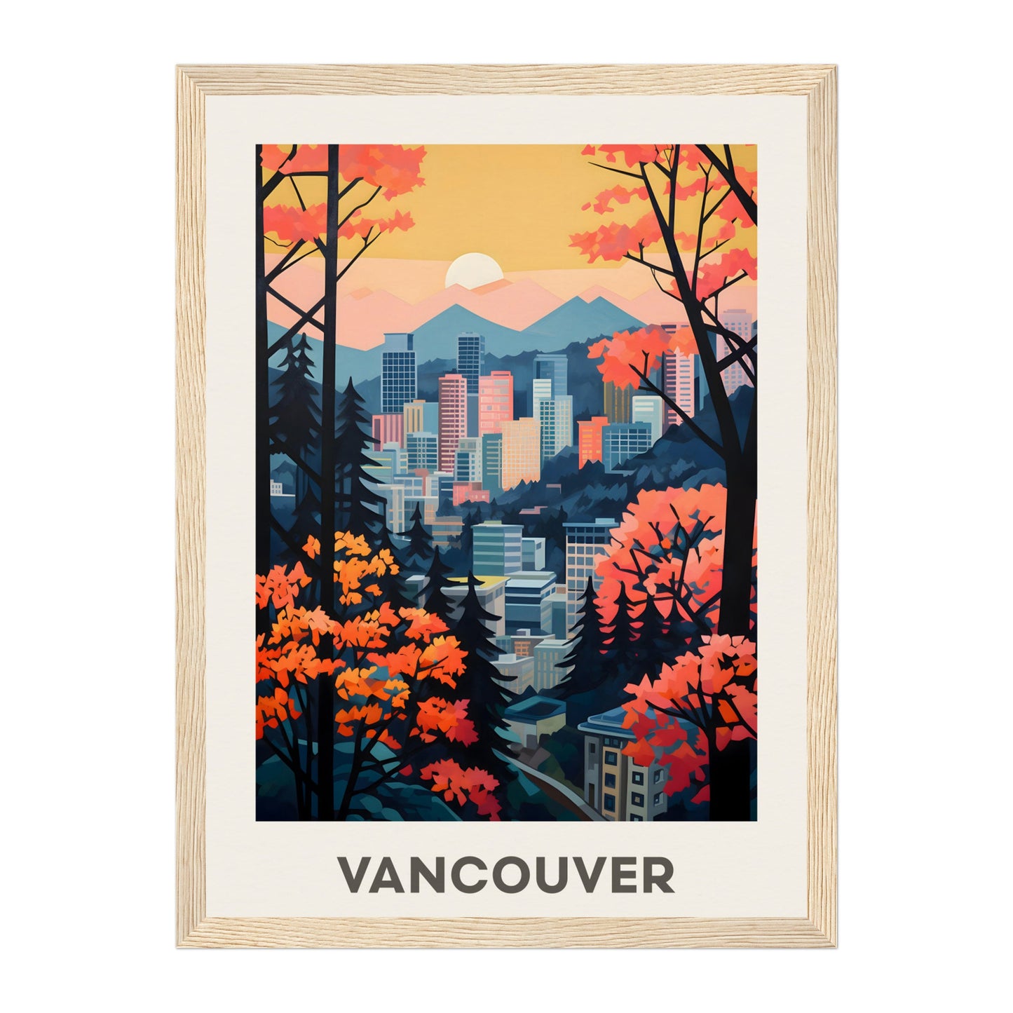 Vancouver, Canada Wall Art - Uncharted Borders