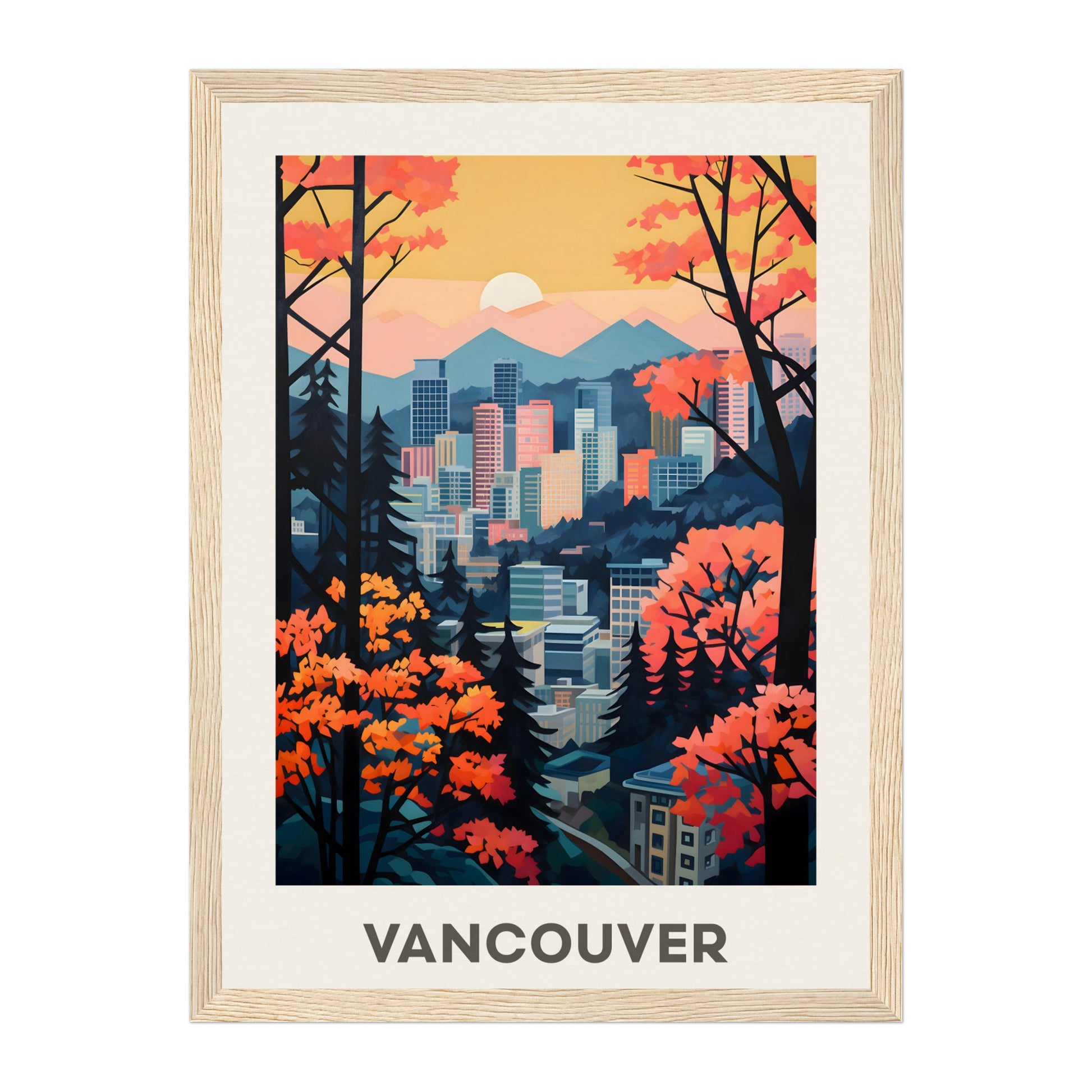 Vancouver, Canada Wall Art - Uncharted Borders