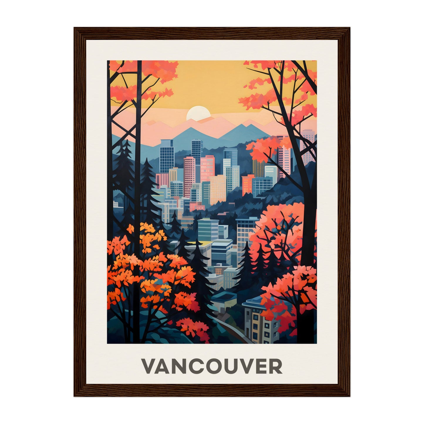 Vancouver, Canada Wall Art - Uncharted Borders