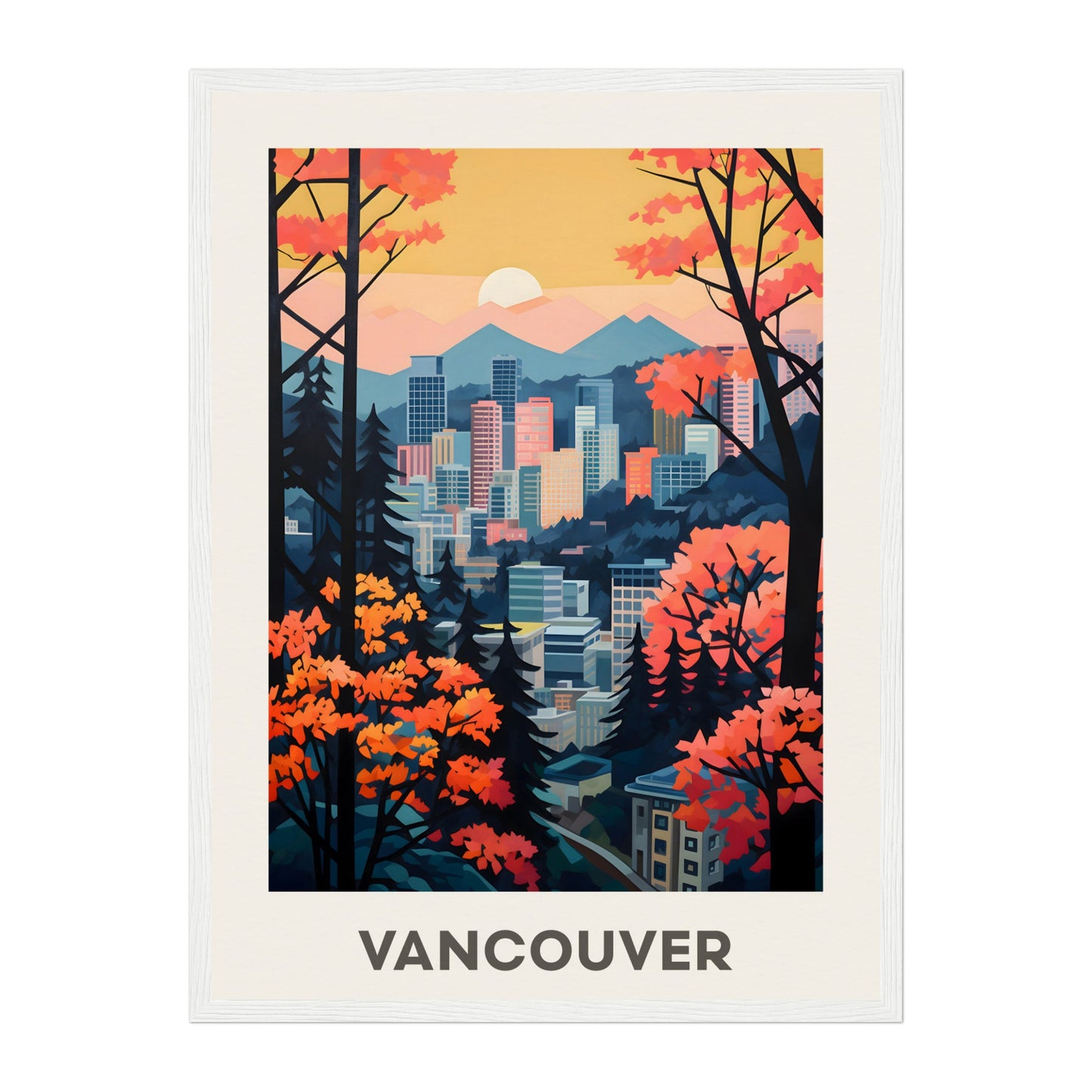 Vancouver, Canada Wall Art - Uncharted Borders