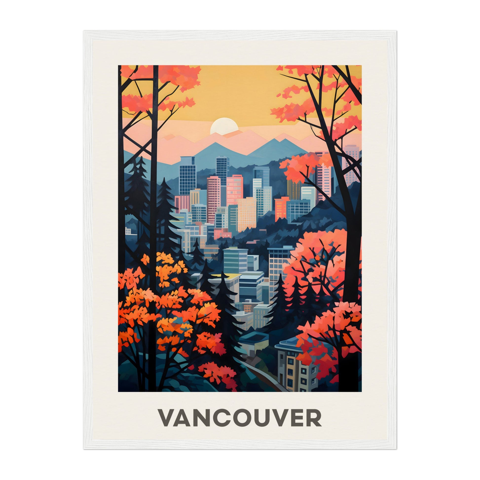 Vancouver, Canada Wall Art - Uncharted Borders