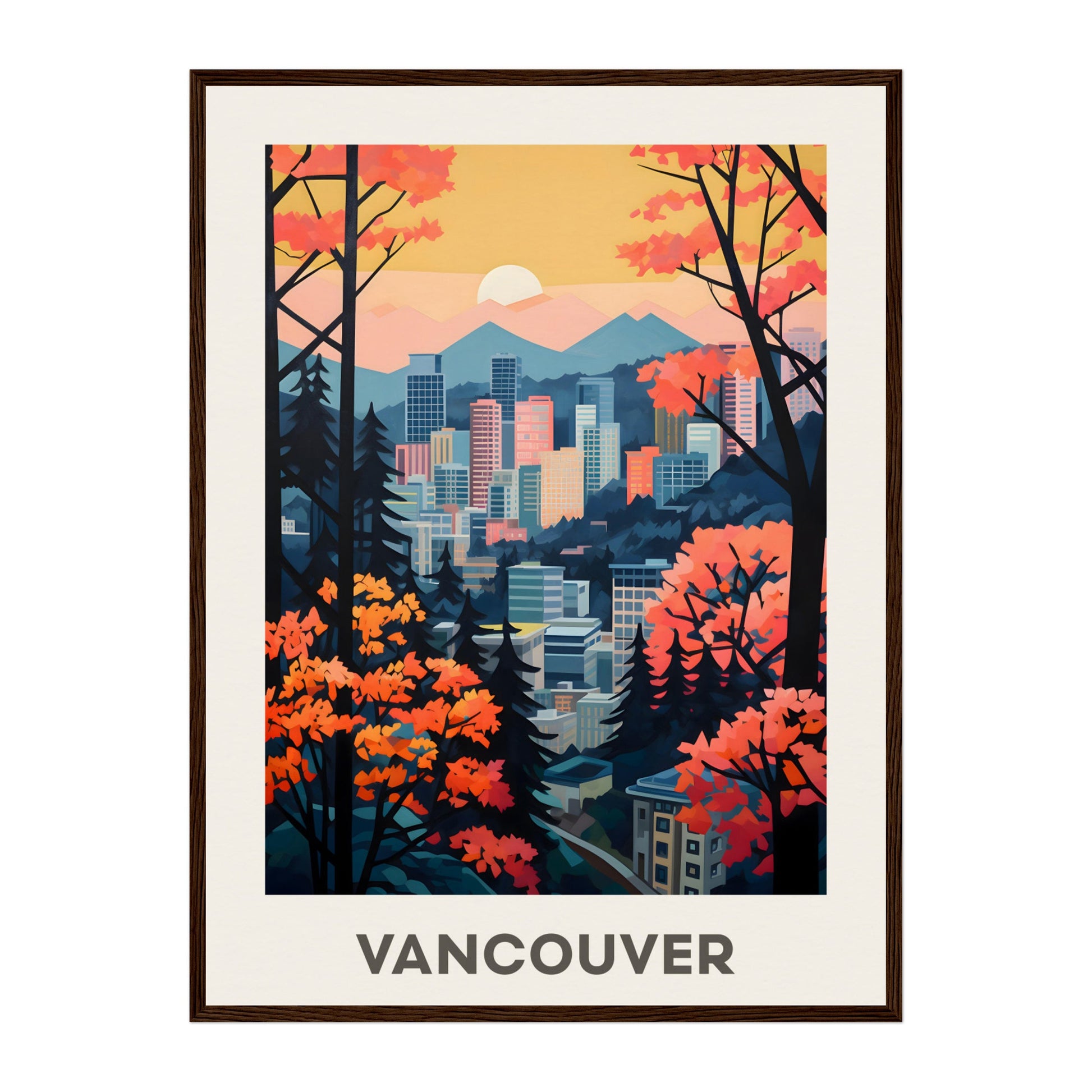 Vancouver, Canada Wall Art - Uncharted Borders