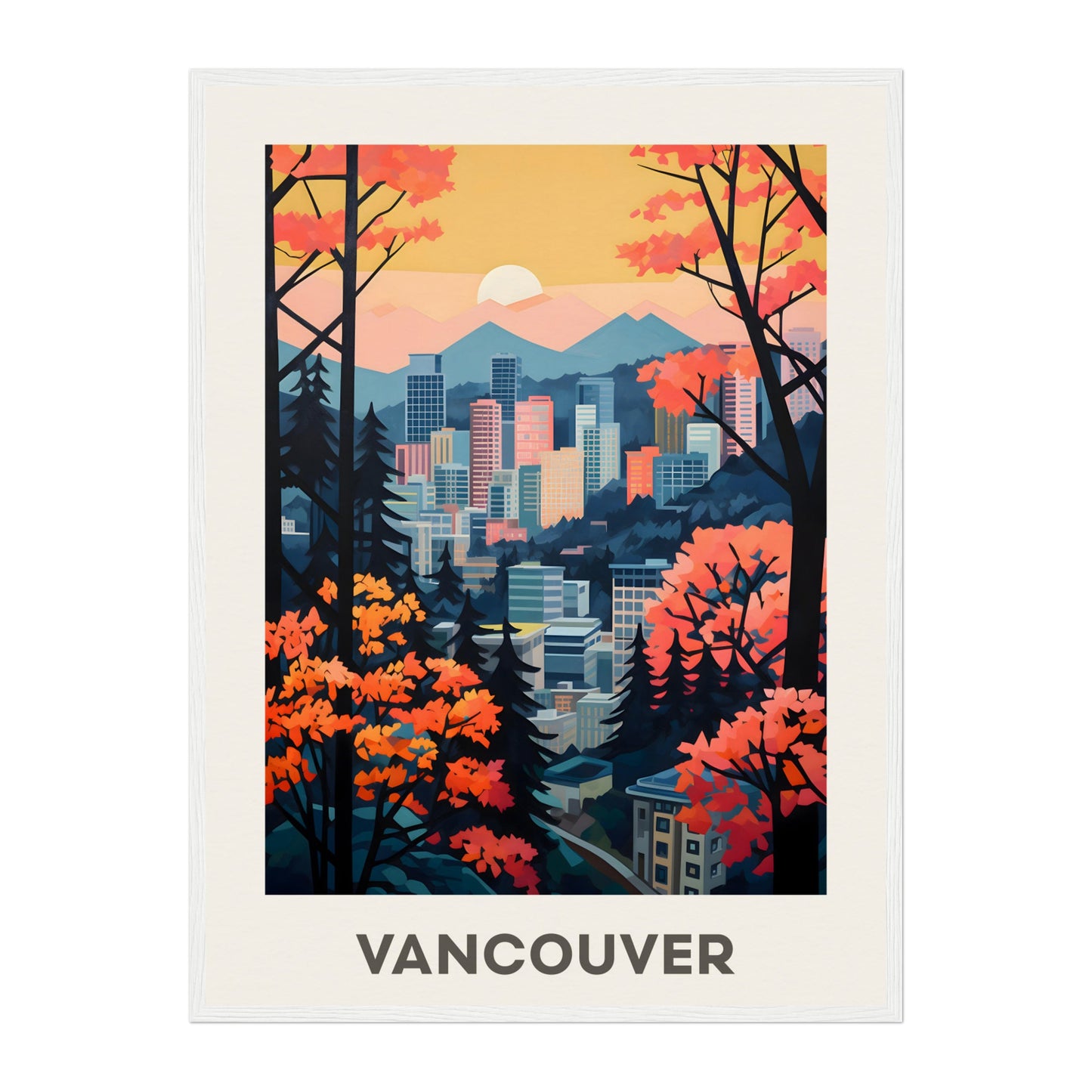 Vancouver, Canada Wall Art - Uncharted Borders