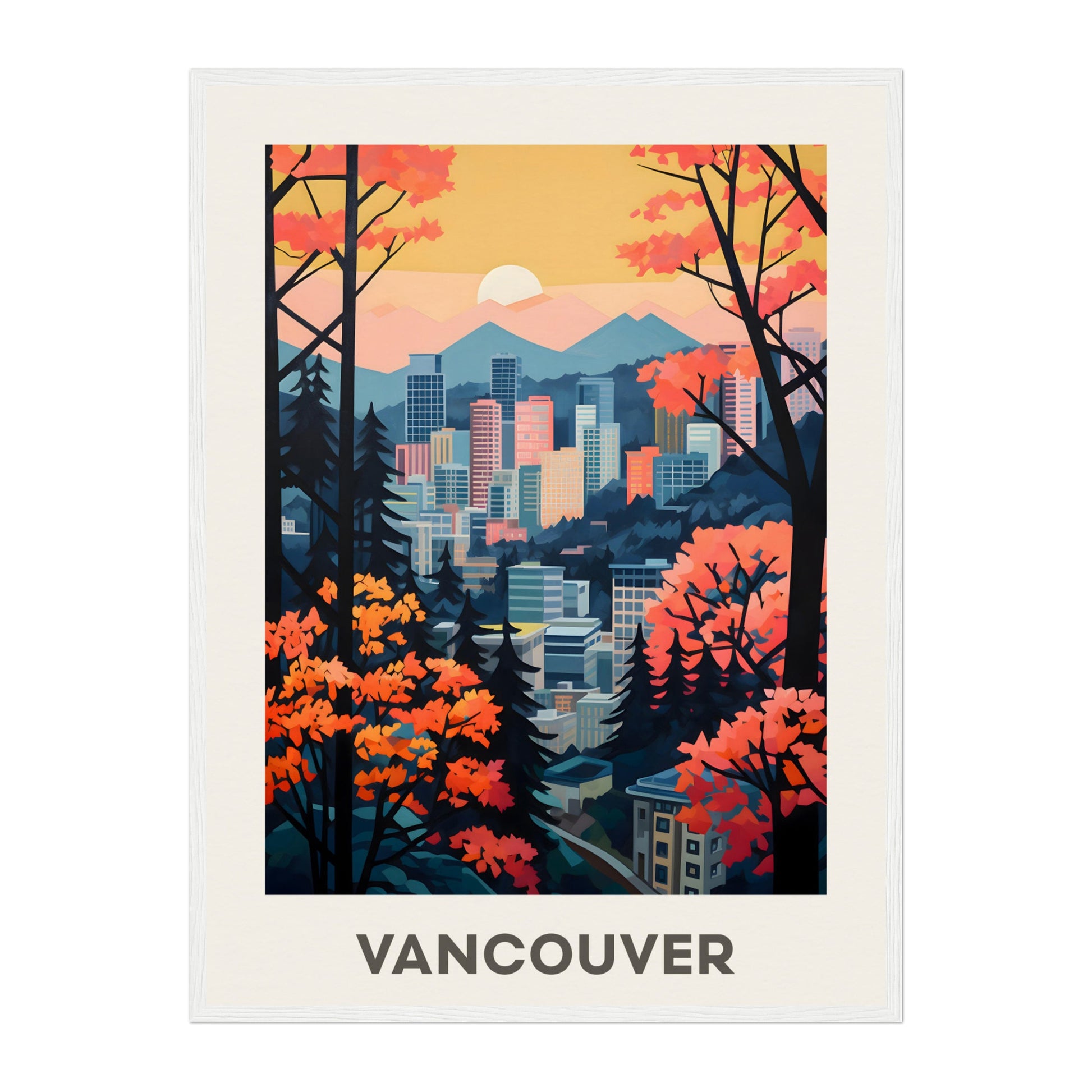 Vancouver, Canada Wall Art - Uncharted Borders