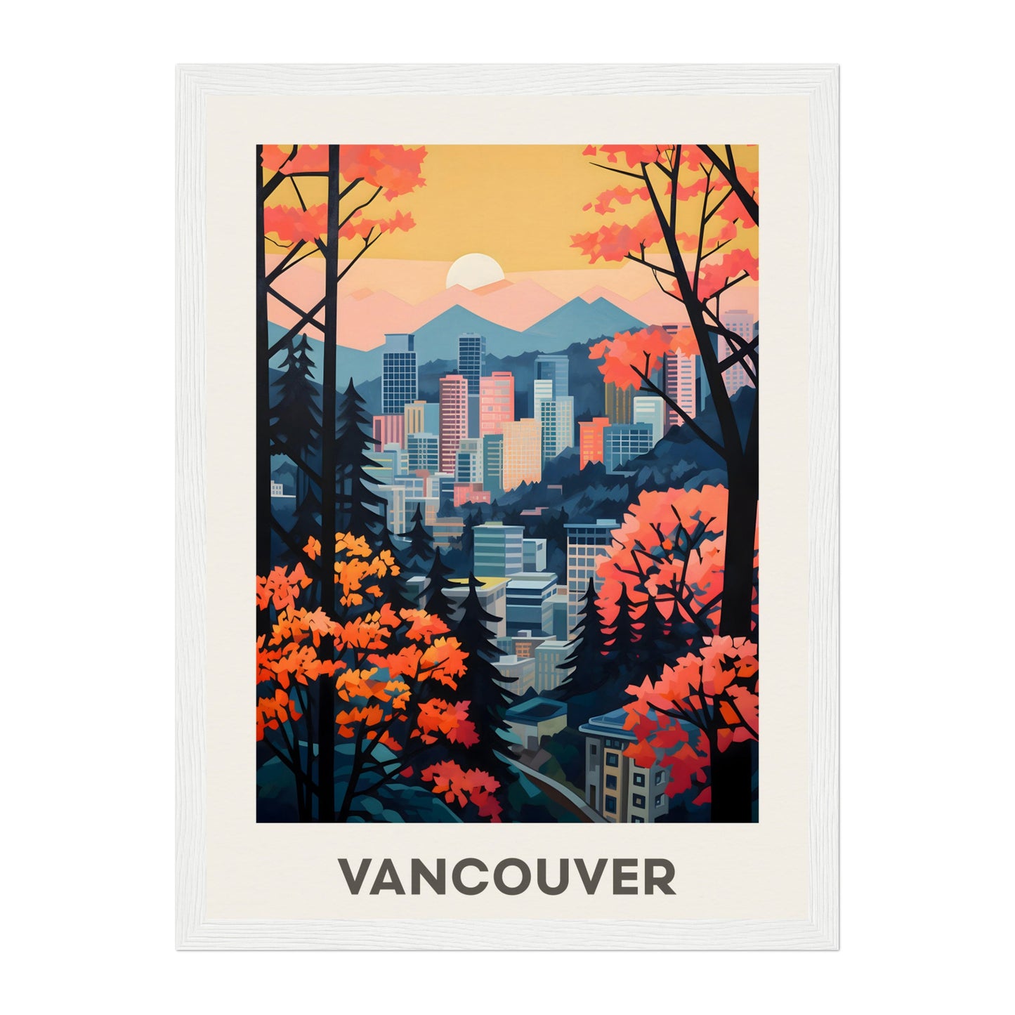 Vancouver, Canada Wall Art - Uncharted Borders