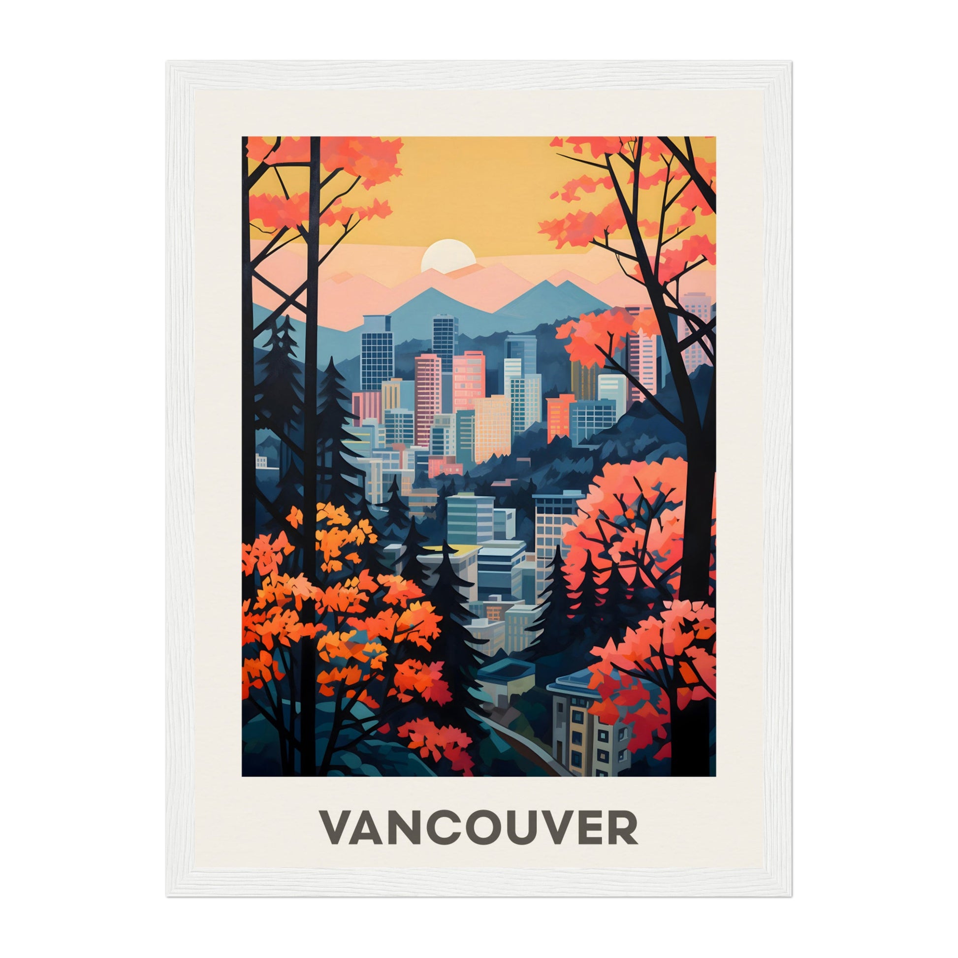 Vancouver, Canada Wall Art - Uncharted Borders