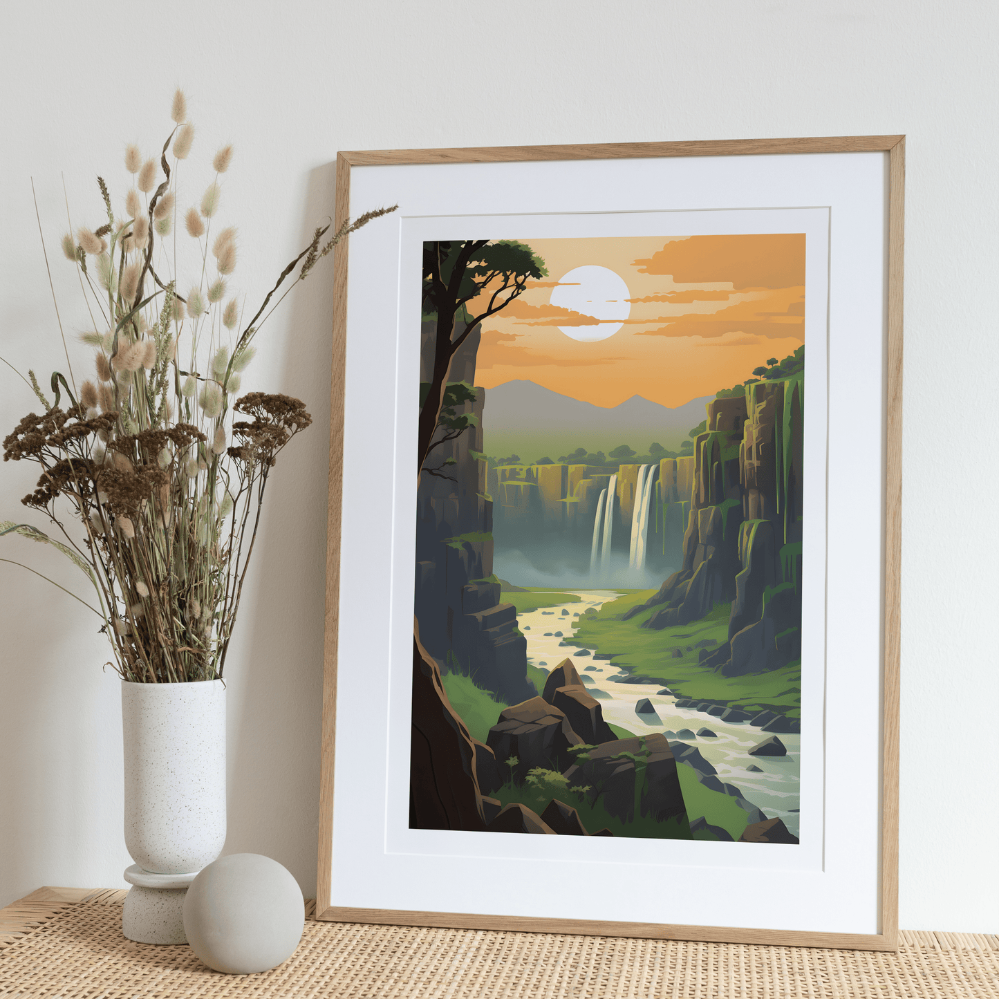 Victoria Falls, Zimbabwe Wall Art - Uncharted Borders
