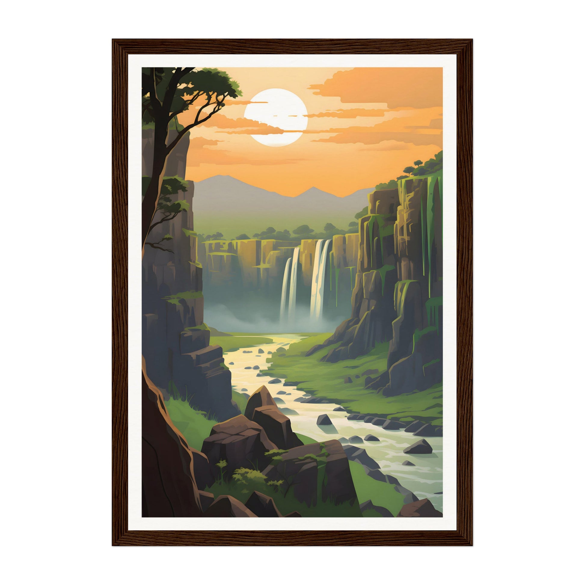 Victoria Falls, Zimbabwe Wall Art - Uncharted Borders