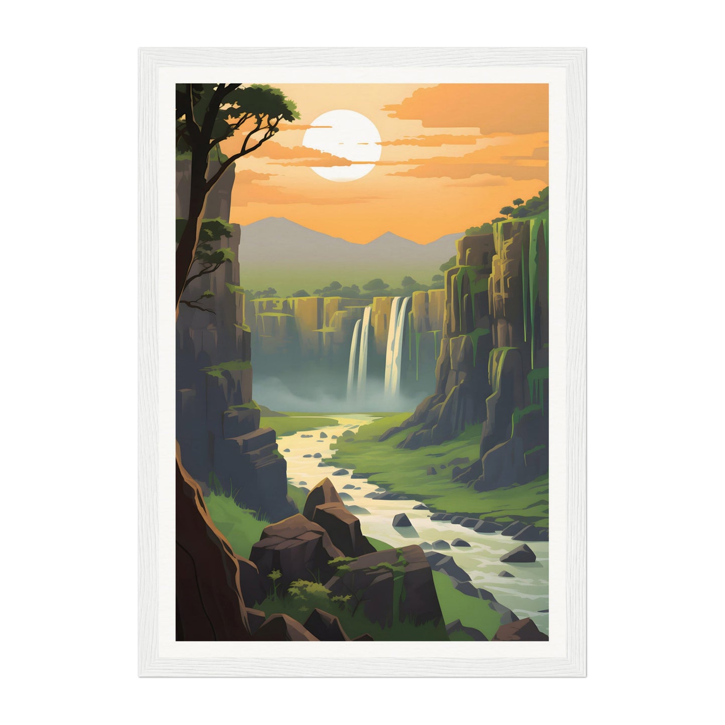Victoria Falls, Zimbabwe Wall Art - Uncharted Borders