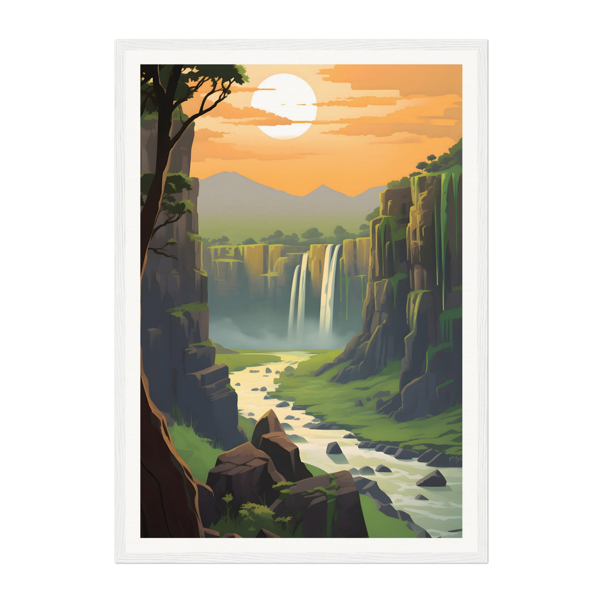 Victoria Falls, Zimbabwe Wall Art - Uncharted Borders