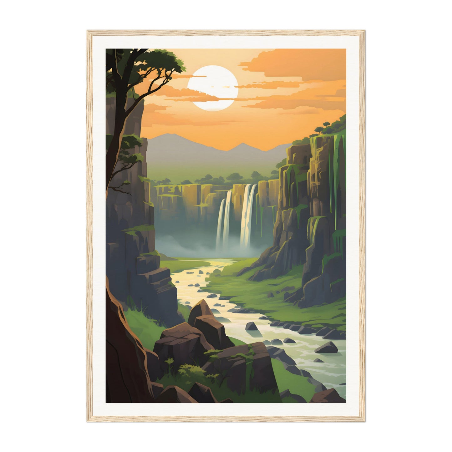 Victoria Falls, Zimbabwe Wall Art - Uncharted Borders