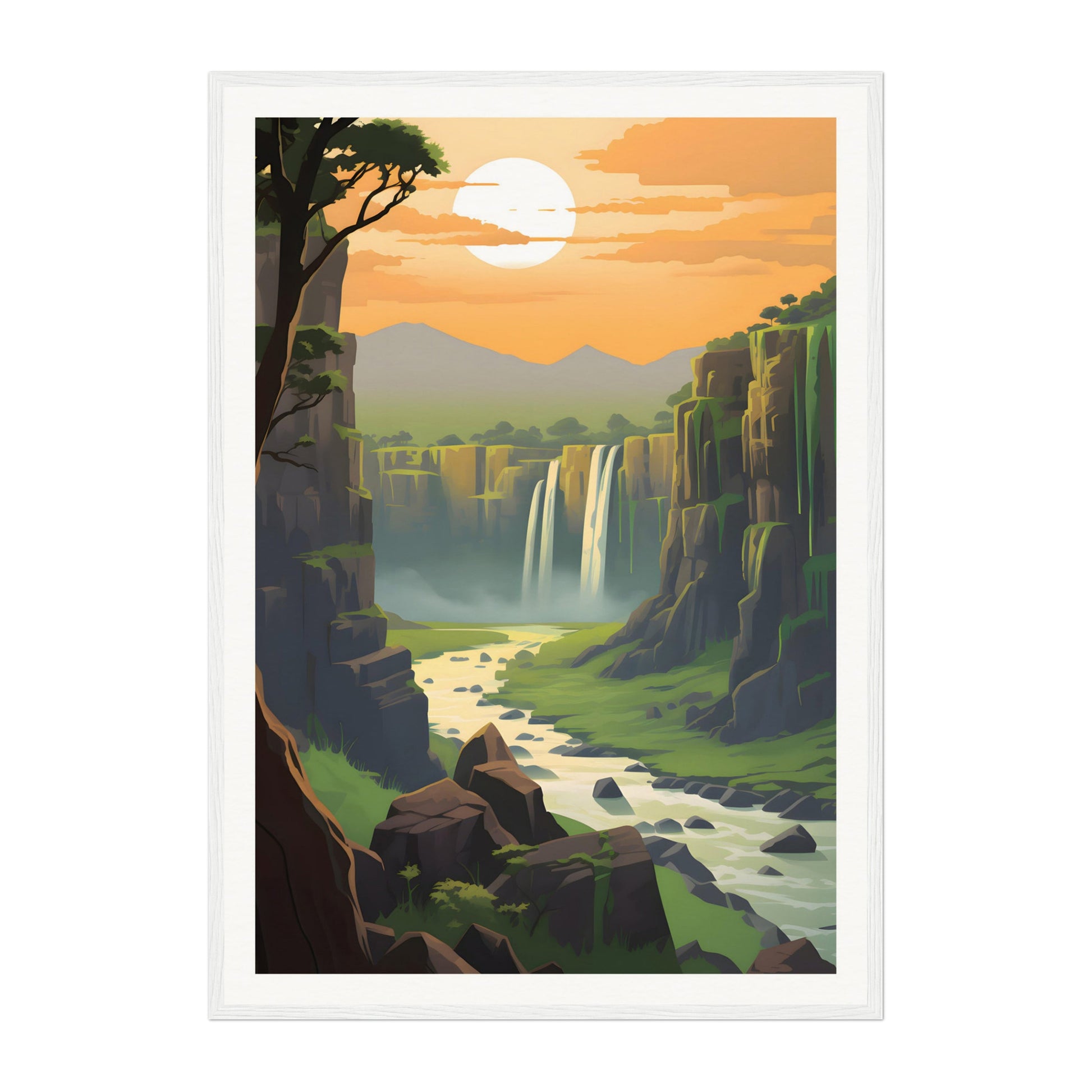Victoria Falls, Zimbabwe Wall Art - Uncharted Borders