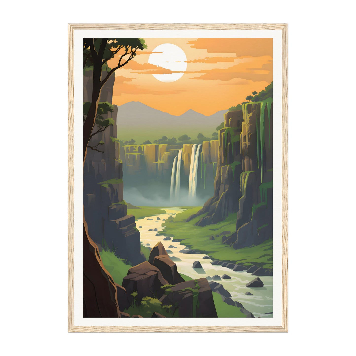 Victoria Falls, Zimbabwe Wall Art - Uncharted Borders