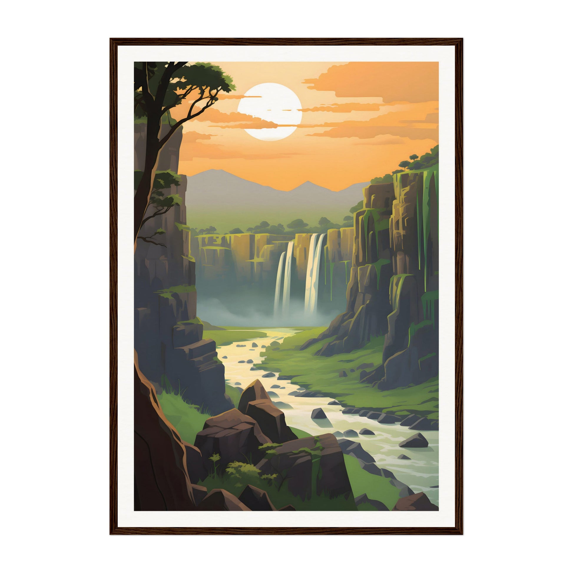 Victoria Falls, Zimbabwe Wall Art - Uncharted Borders