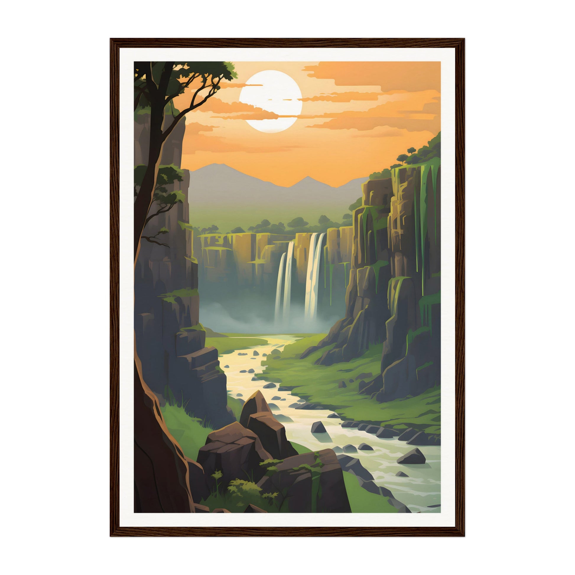Victoria Falls, Zimbabwe Wall Art - Uncharted Borders
