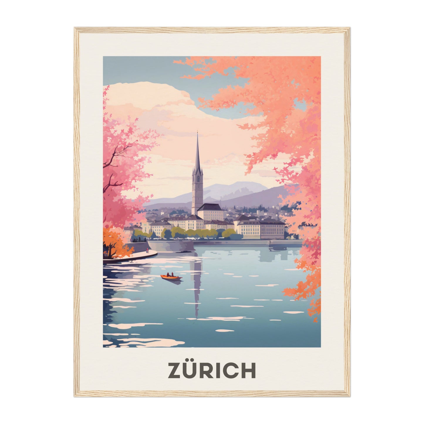 Zürich, Switzerland Wall Art - Uncharted Borders